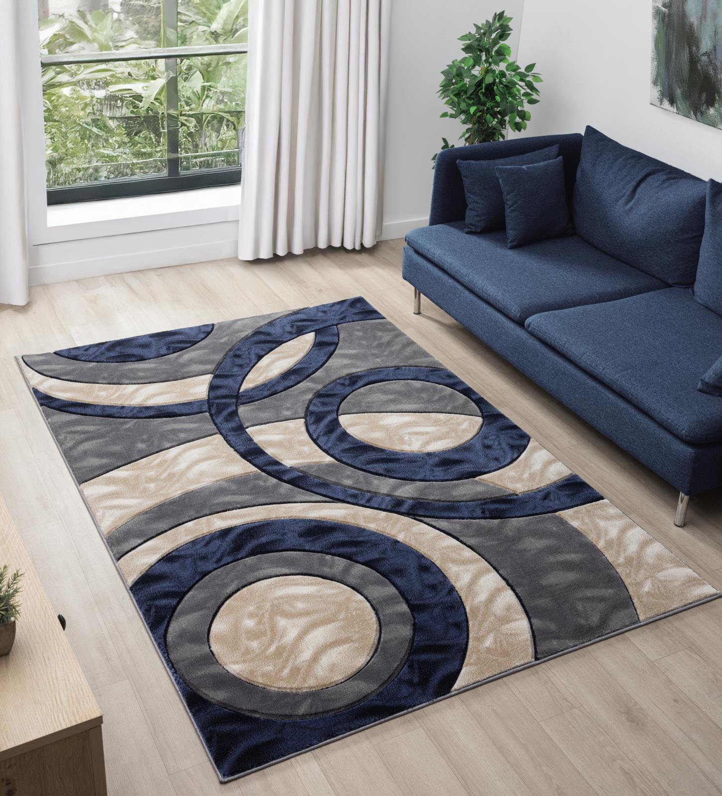 Orelsi OR174 Blue Area Rug — view 2