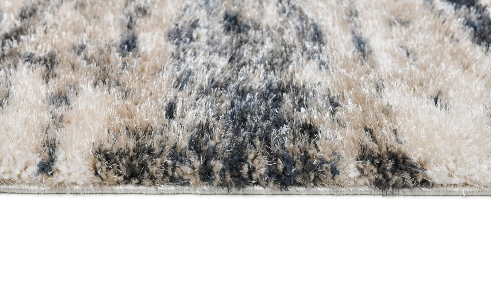 Emily EY02 Beige Shag Rug — view 4