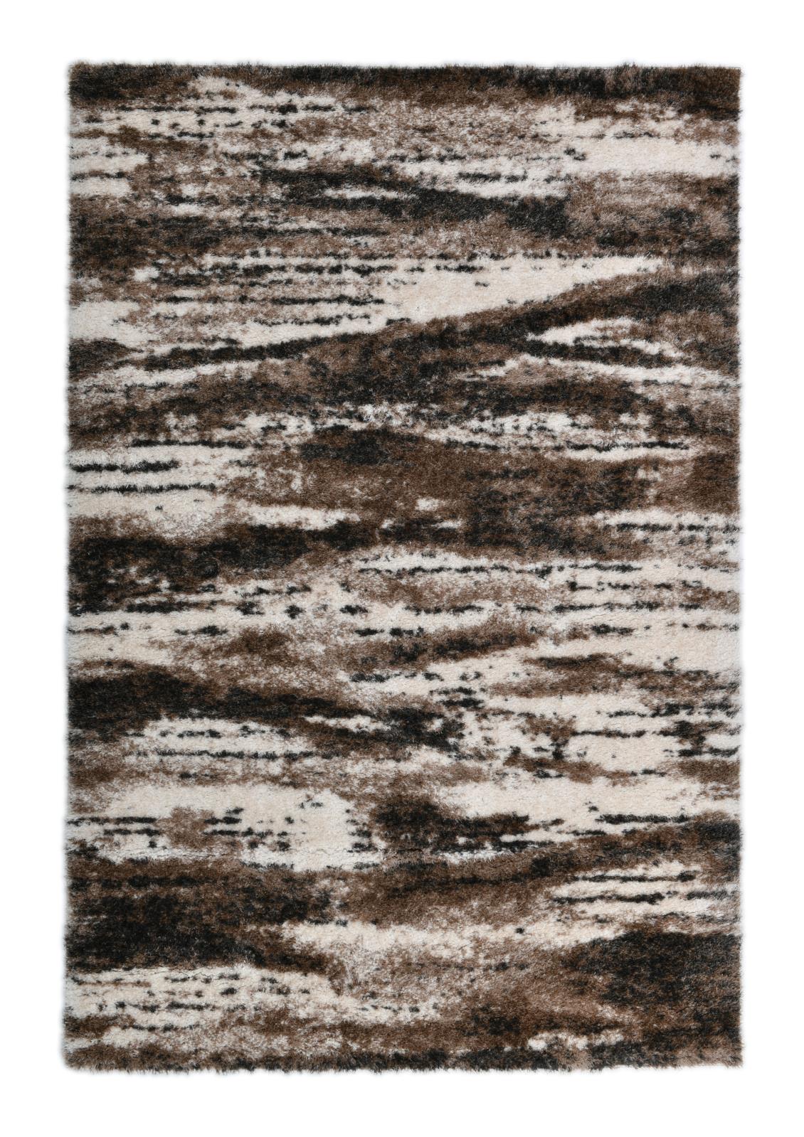 Emily EY03 Beige Shag Rug