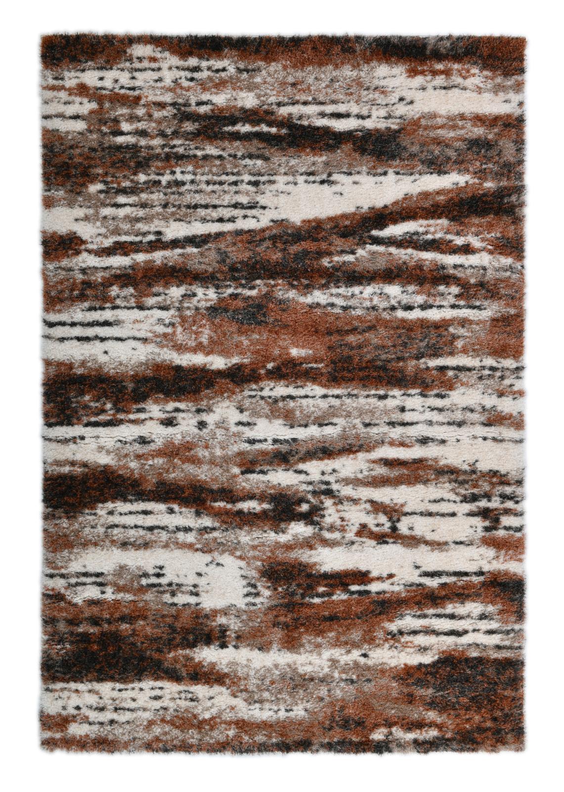 Emily EY07 Beige Shag Rug — view 6