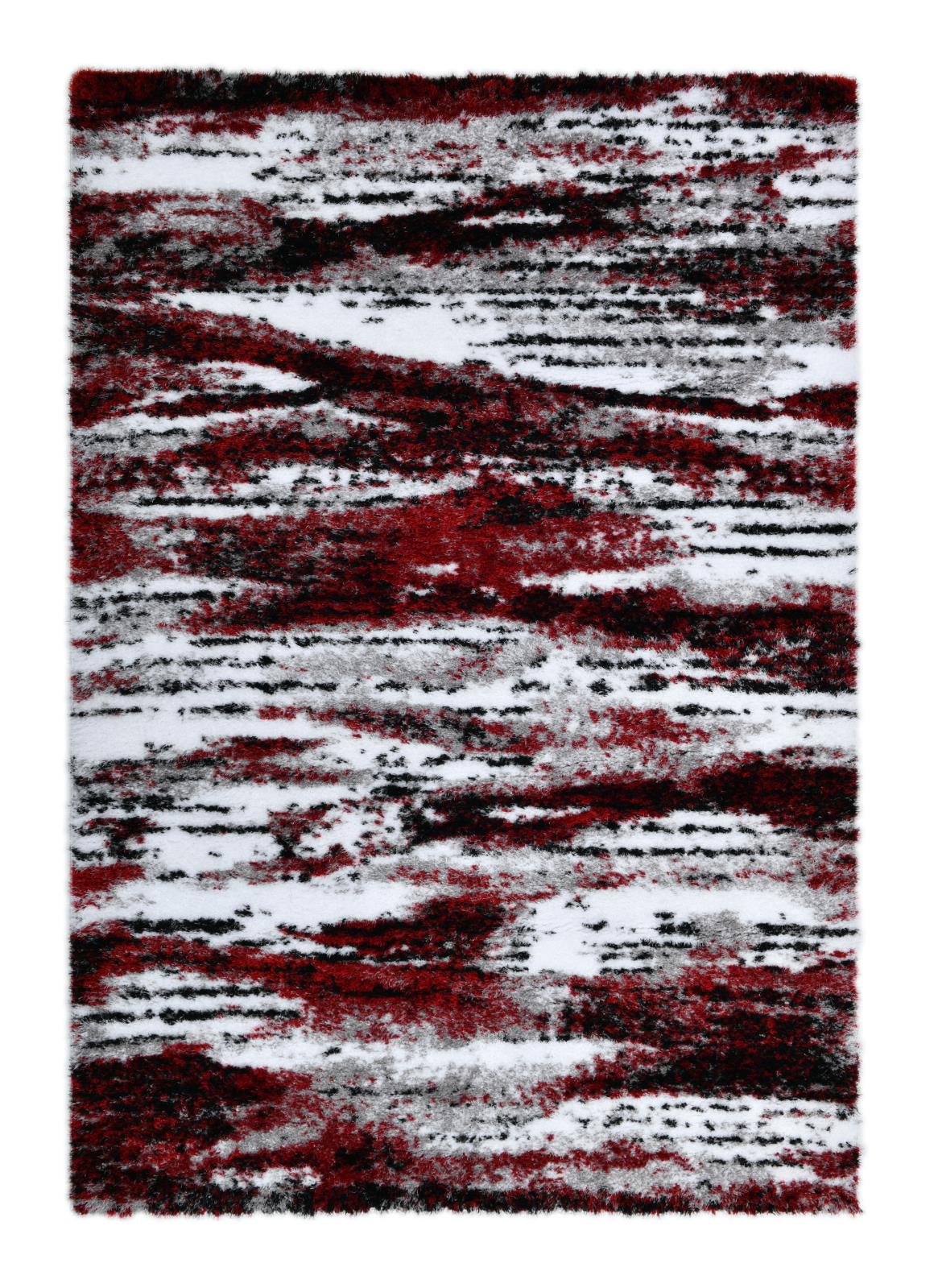 Emily EY09 White Shag Rug — view 2