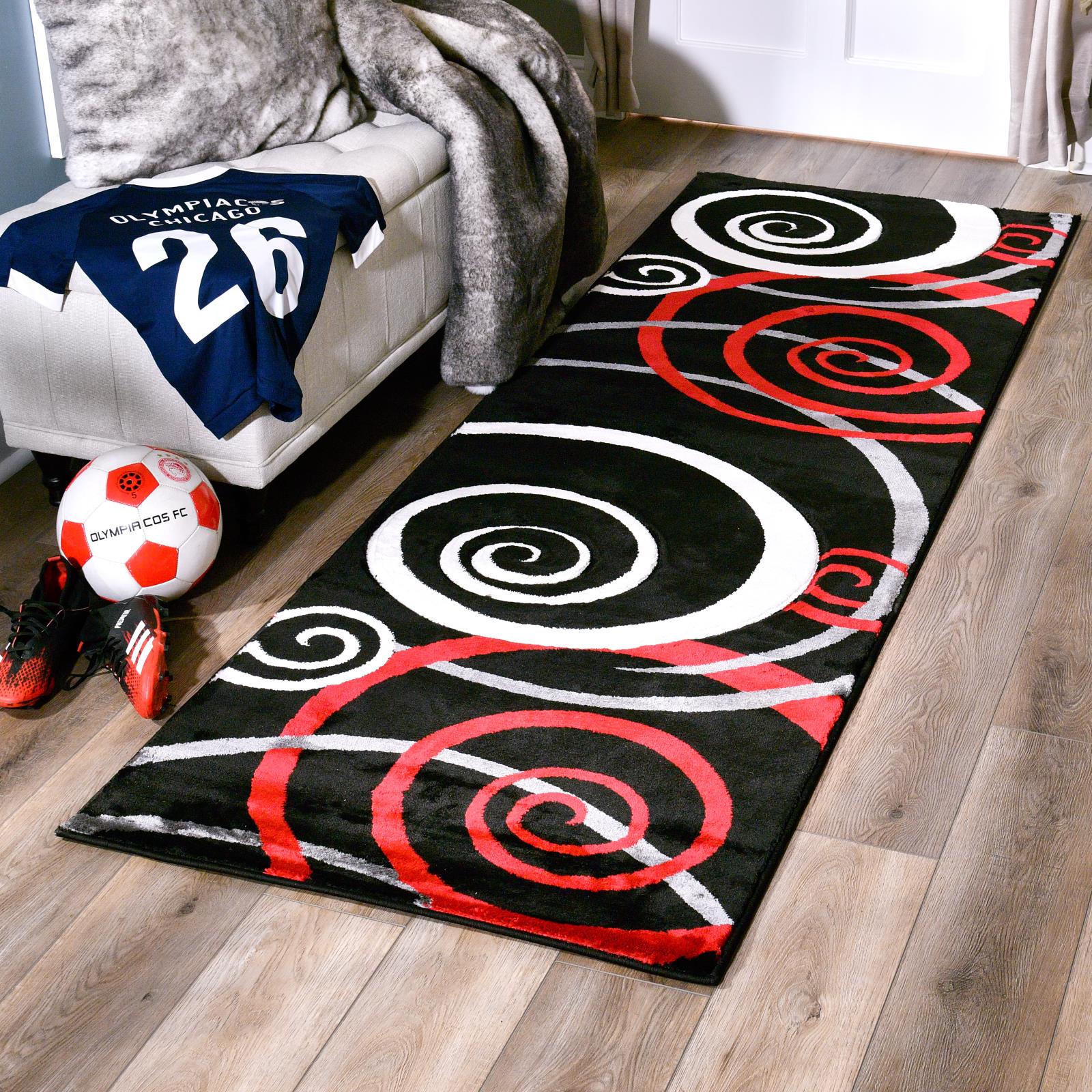 Orelsi OR02 Black Area Rug — view 8
