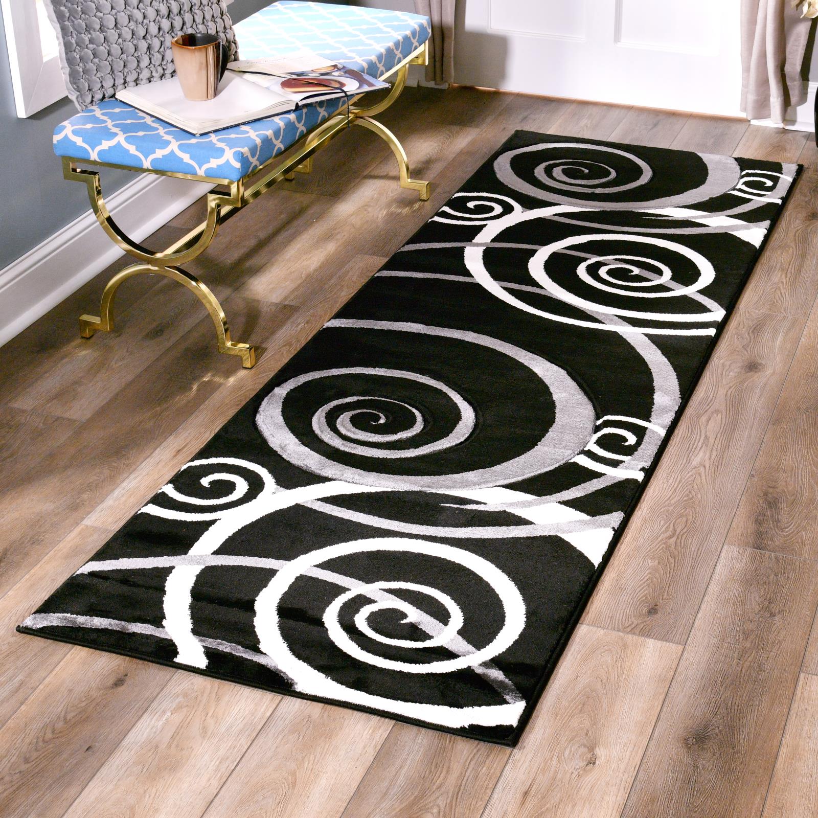 Orelsi OR03 Black Area Rug — view 7