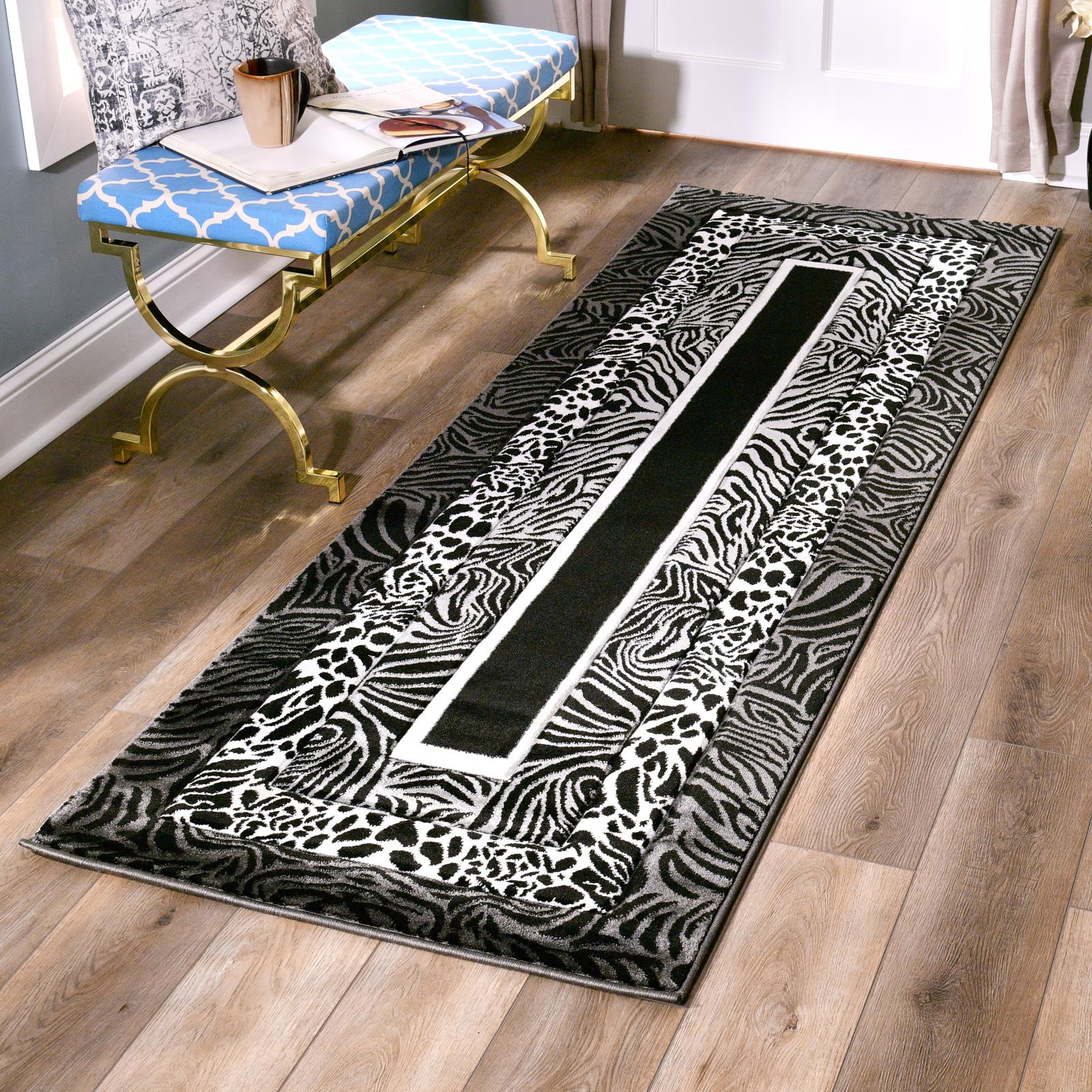 Orelsi OR04 Black Area Rug — view 9