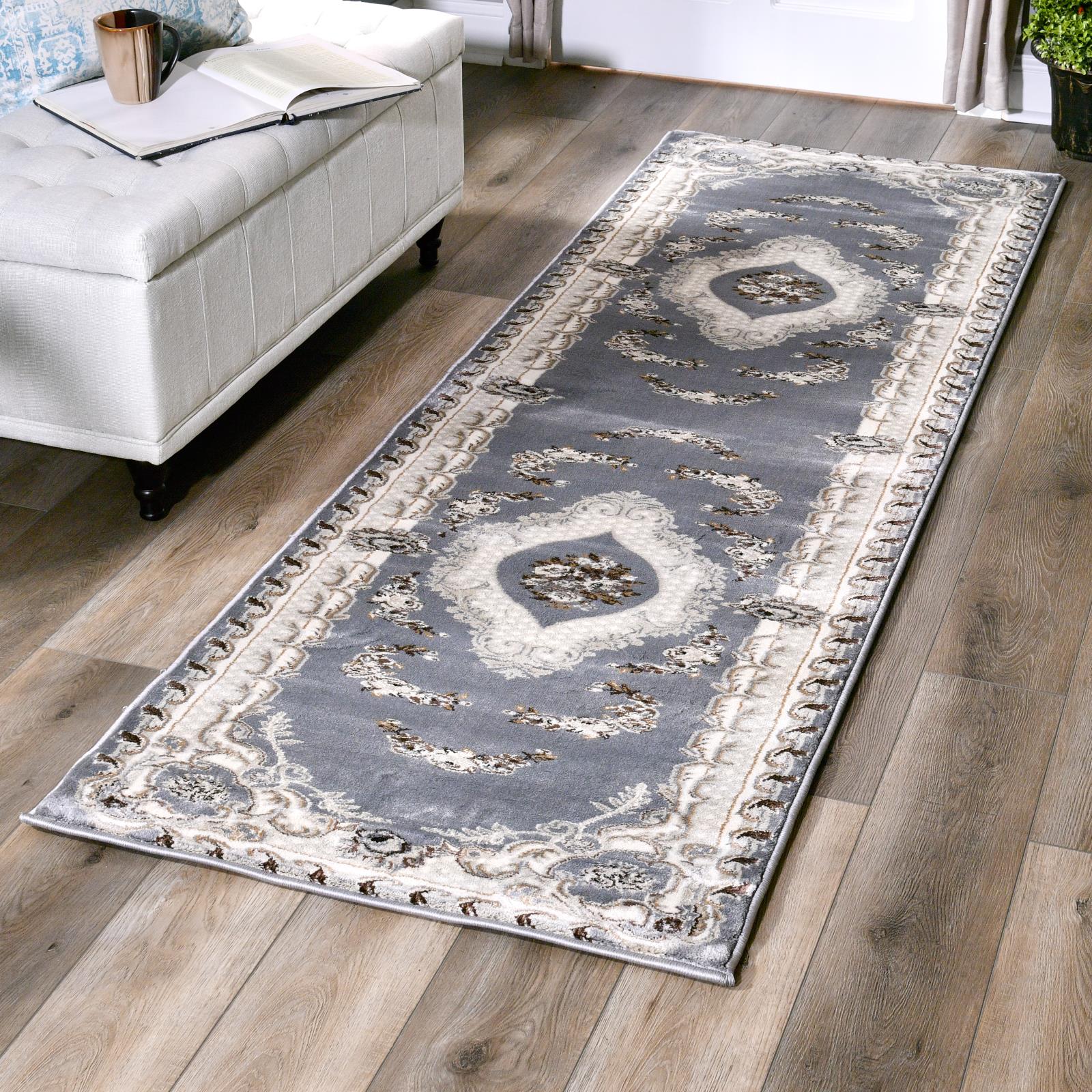 Tabriz TA13 Cream Area Rug — view 8