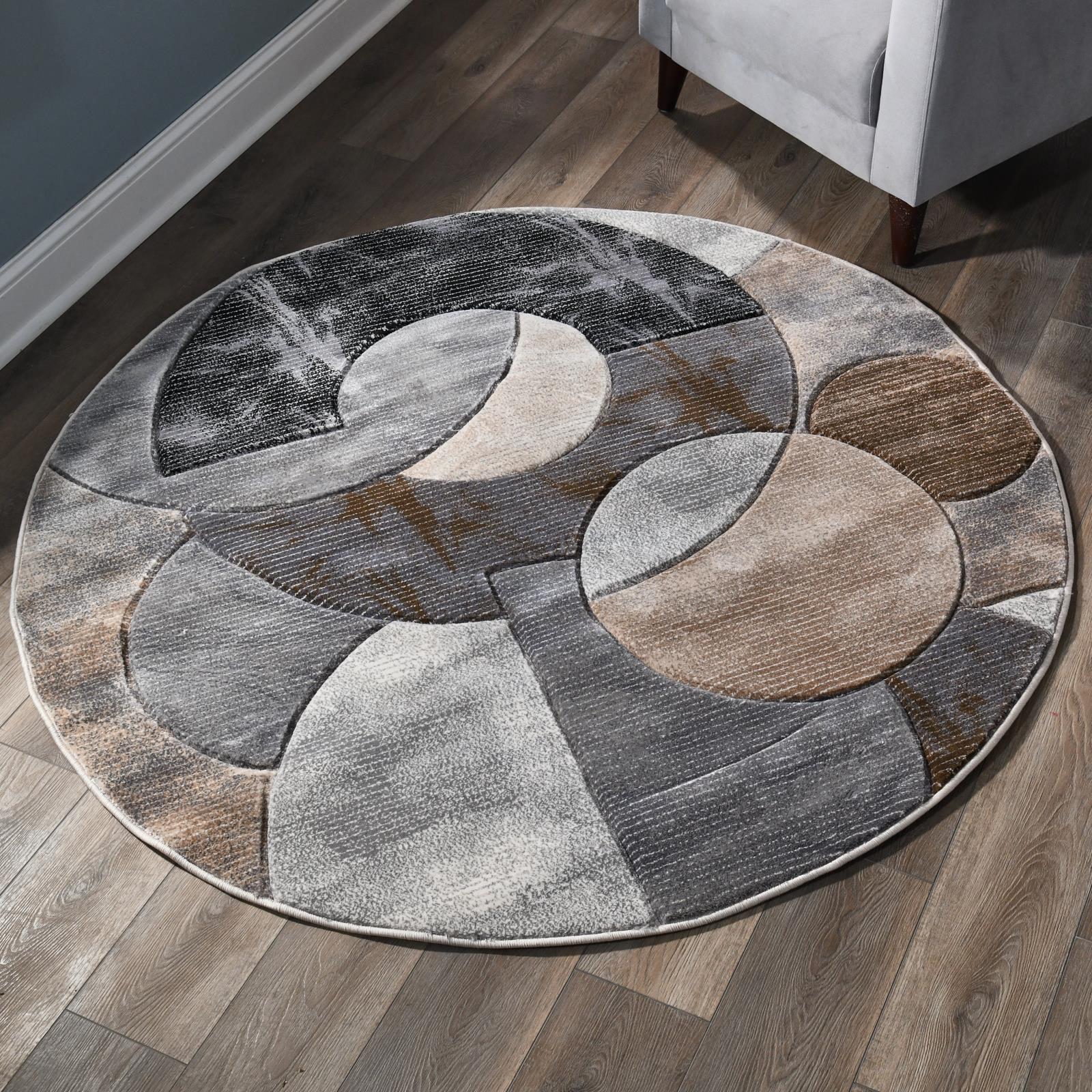 Alexia AX01 Brown Area Rug — view 9