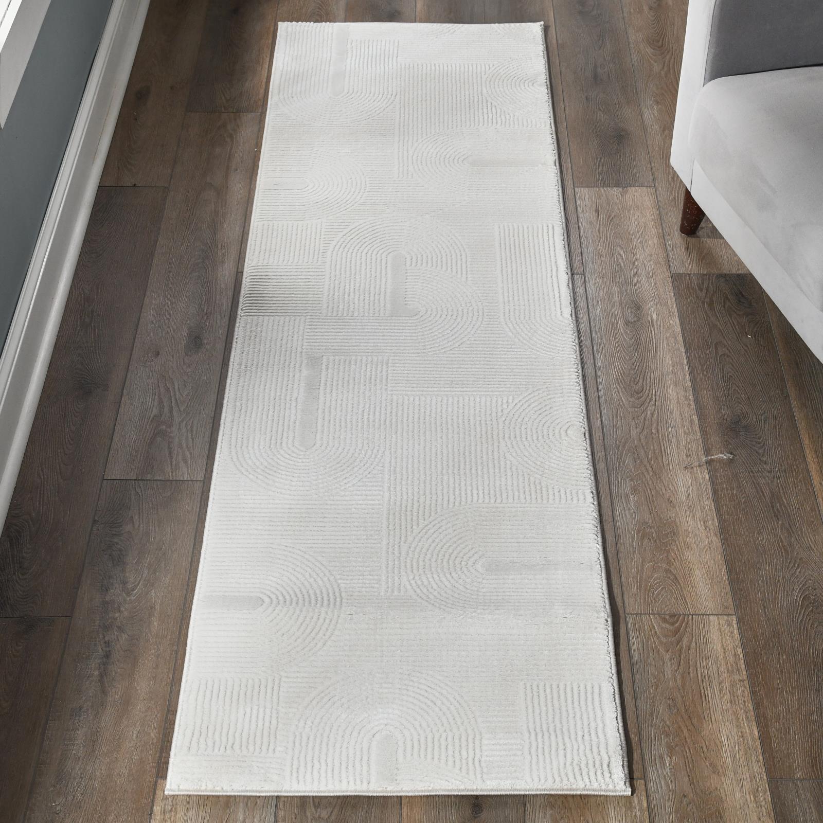 Nuevo NO02 White Area Rug — view 7
