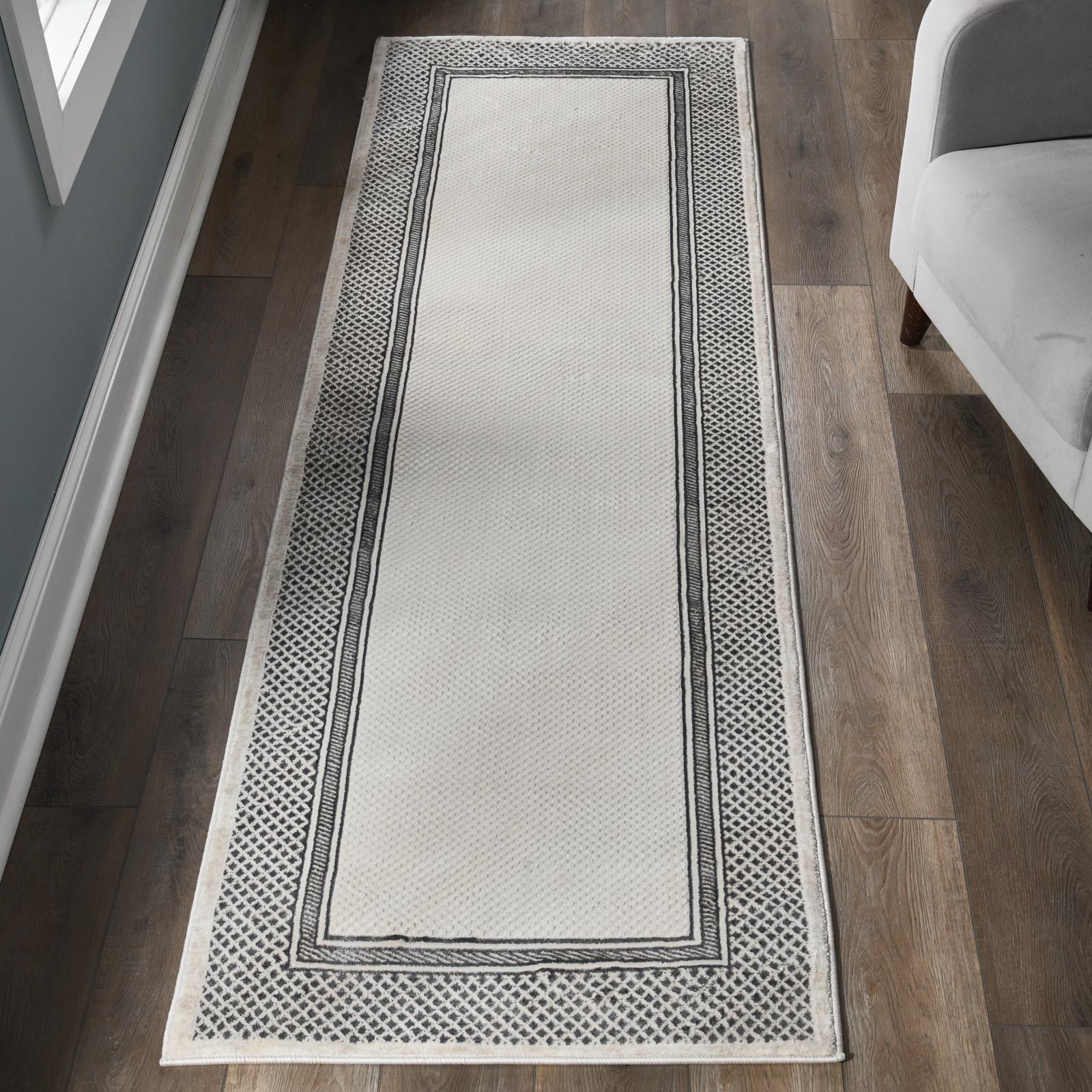 Omari OM12 Light Gray Area Rug — view 10
