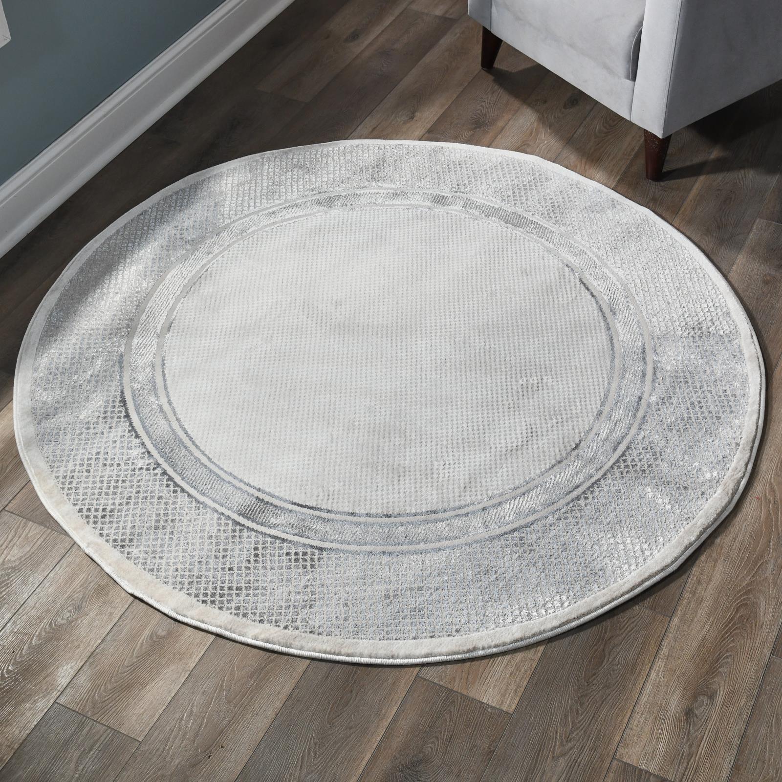 Omari OM12 Light Gray Area Rug — view 8