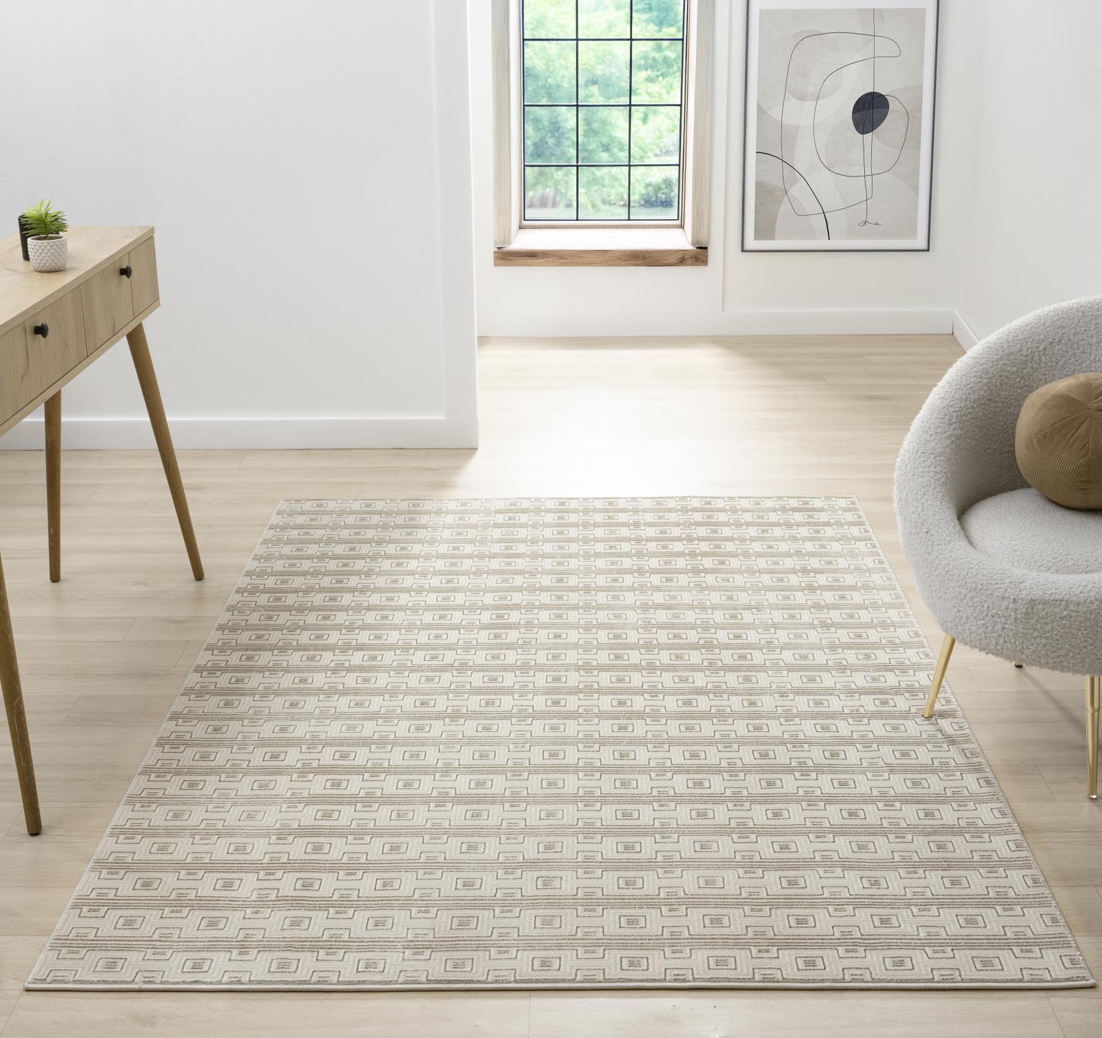 Ksamil KS13 Beige Area Rug — view 2