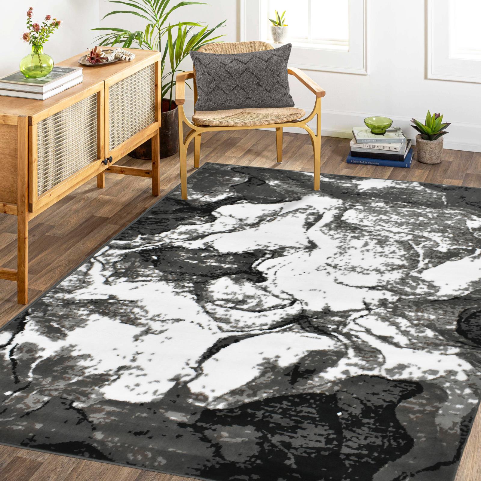 Grace GR15 Gray Area Rug — view 2