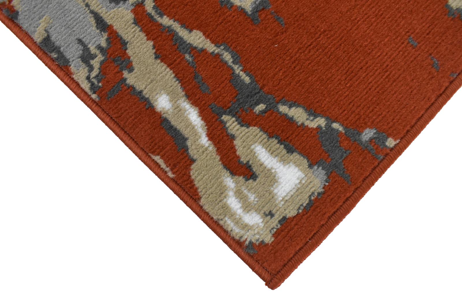 Grace GR07 Rust Red Area Rug — view 4