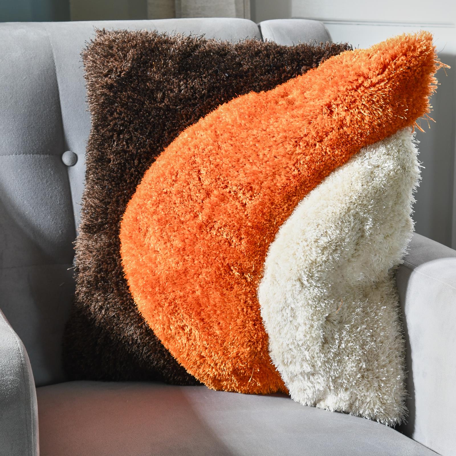 Mateos MS67P Orange Accent Pillow — view 4