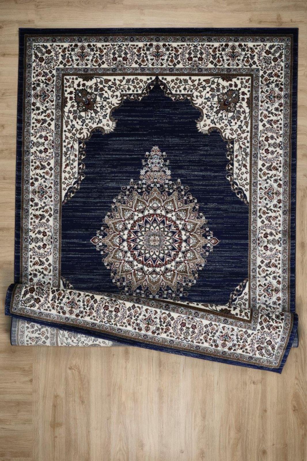 Master MT04 Navy Blue Area Rug — view 5