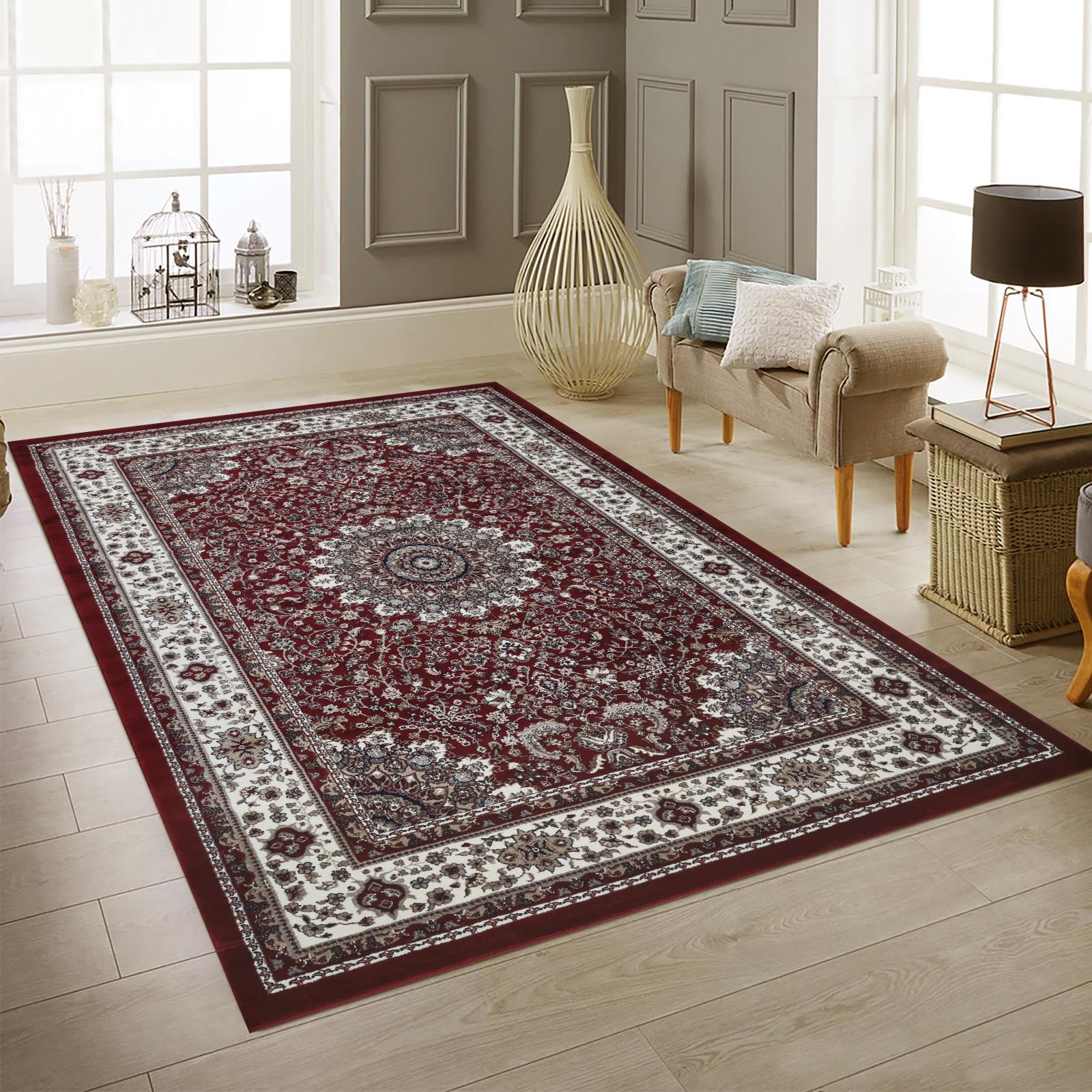 Master MT08 Burgundy Red Area Rug — view 4
