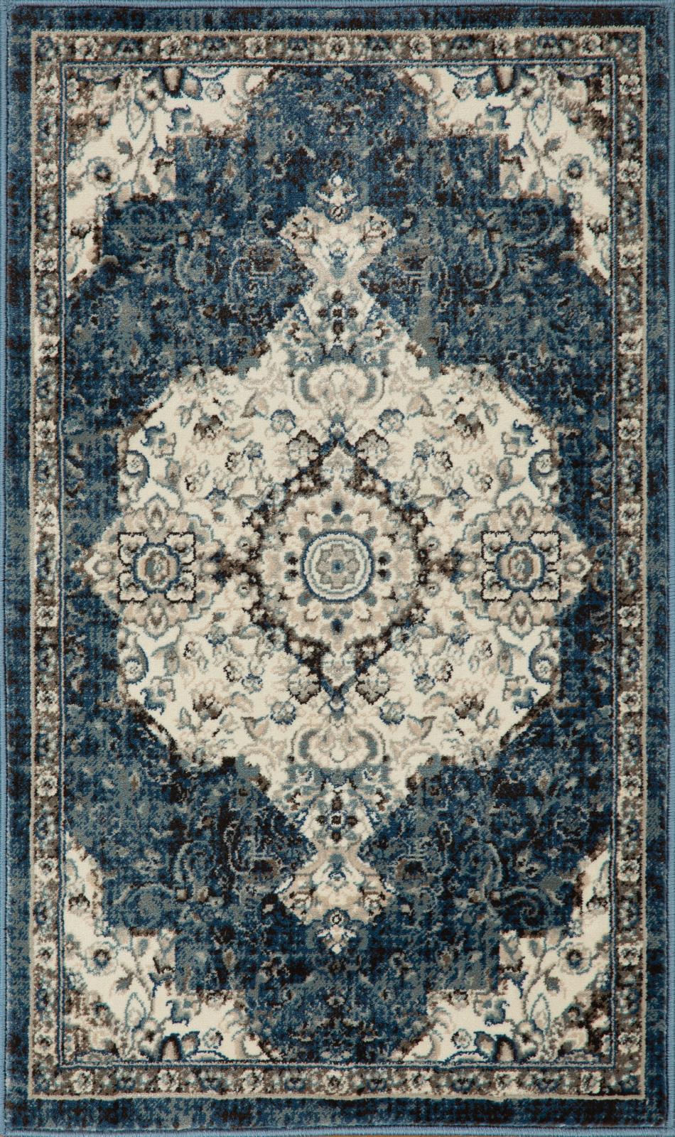 Anila NL02 Navy Blue Area Rug