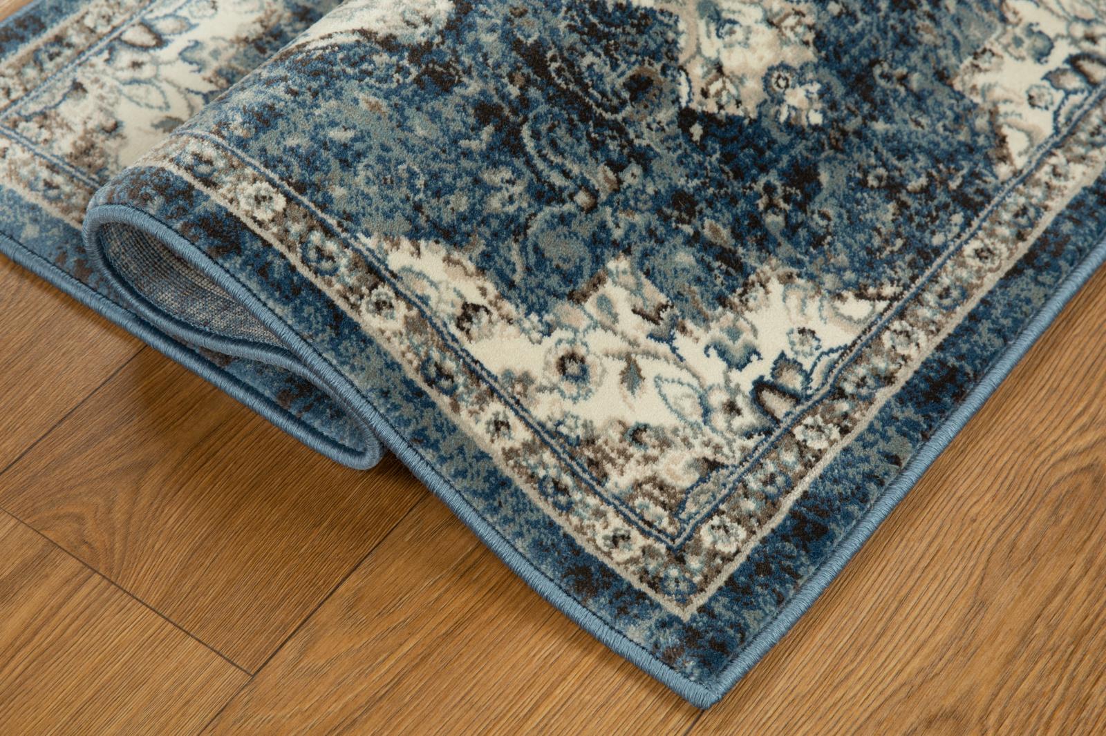 Anila NL02 Navy Blue Area Rug — view 6