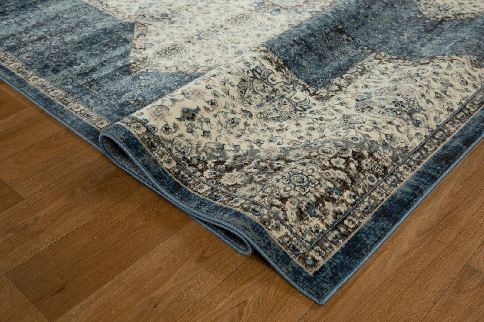 Anila NL02 Navy Blue Area Rug — view 9