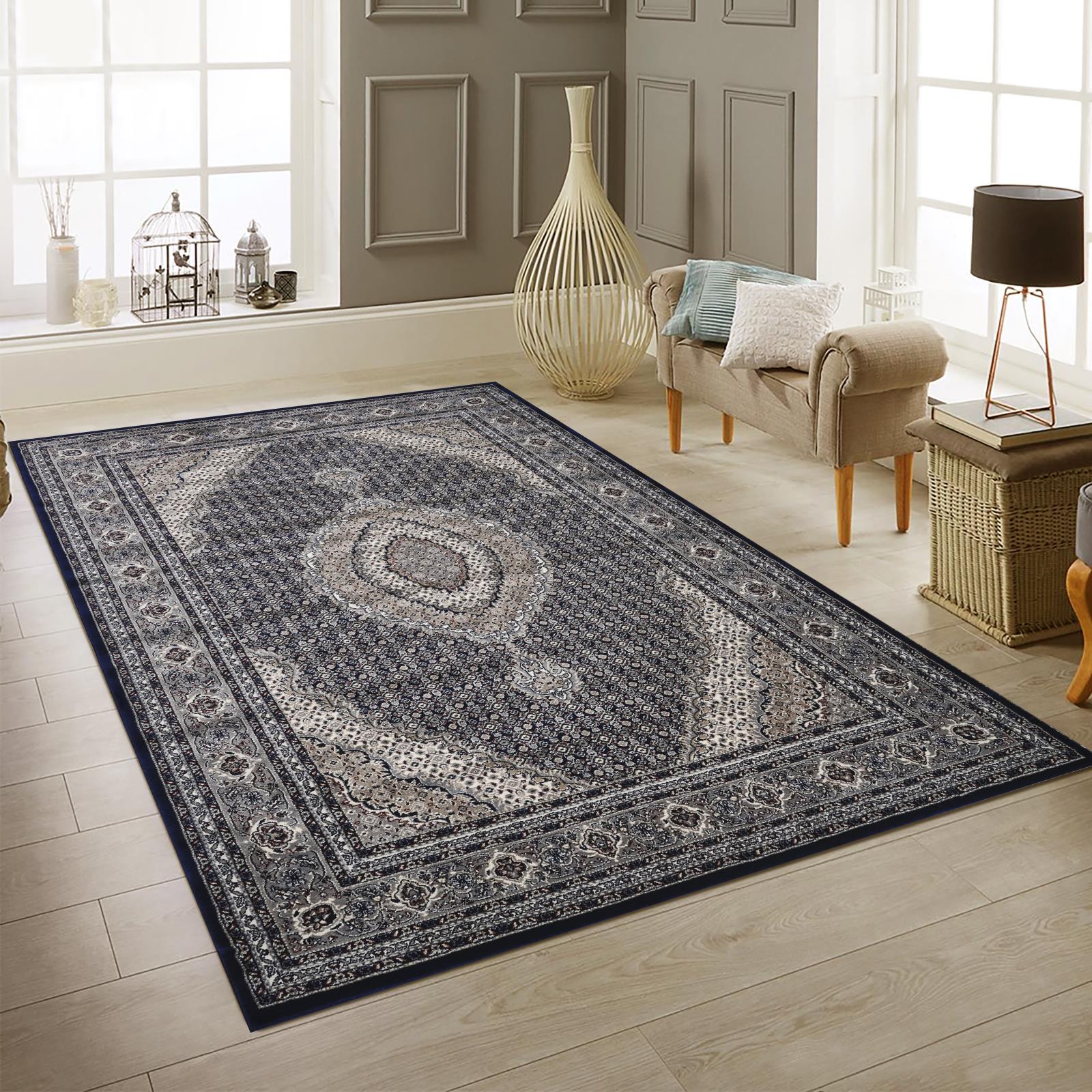 Master MT18 Navy Blue Area Rug — view 4