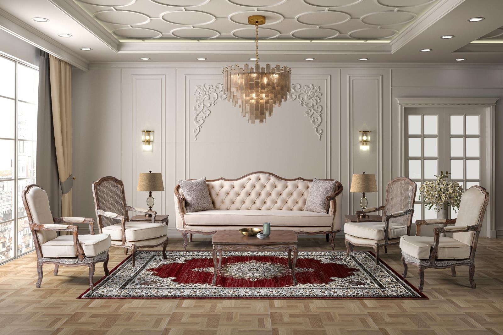 Master MT06 Red Area Rug — view 6