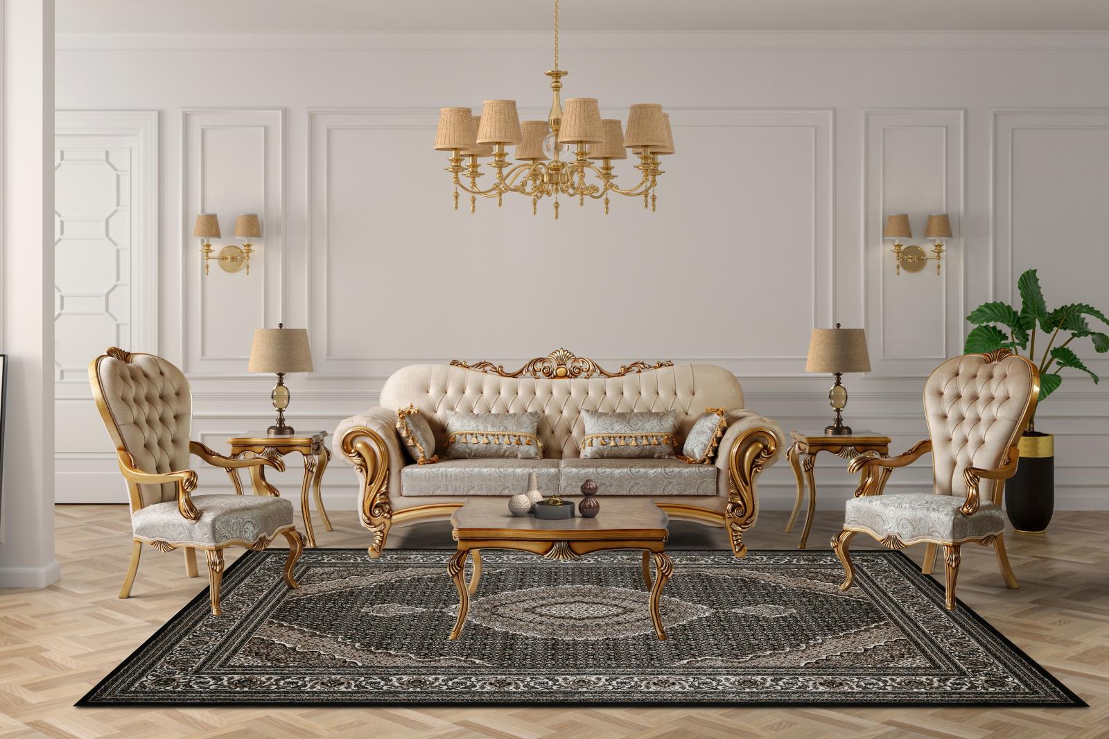 Master MT14 Black Area Rug — view 6