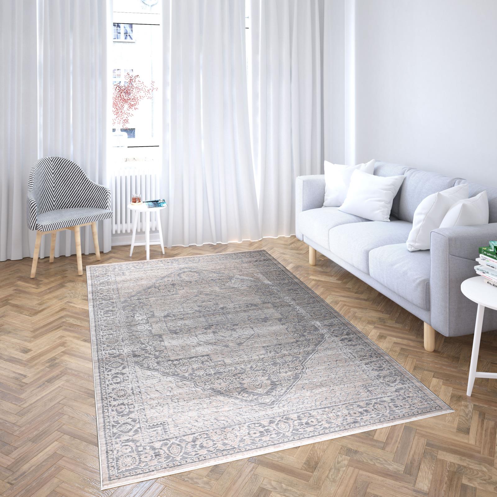 Ray RA02 Cream Area Rug — view 3