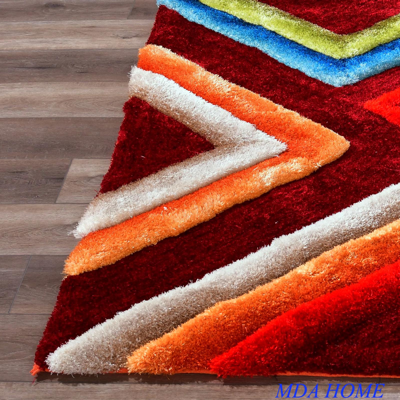 Mateos MS15 Multicolor Shag Rug — view 3
