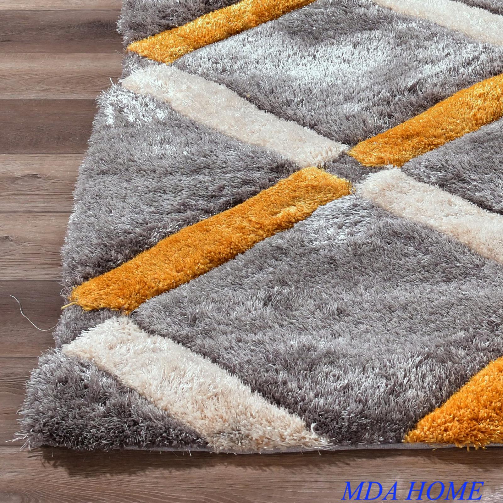Mateos MS18 Gray Shag Rug — view 2