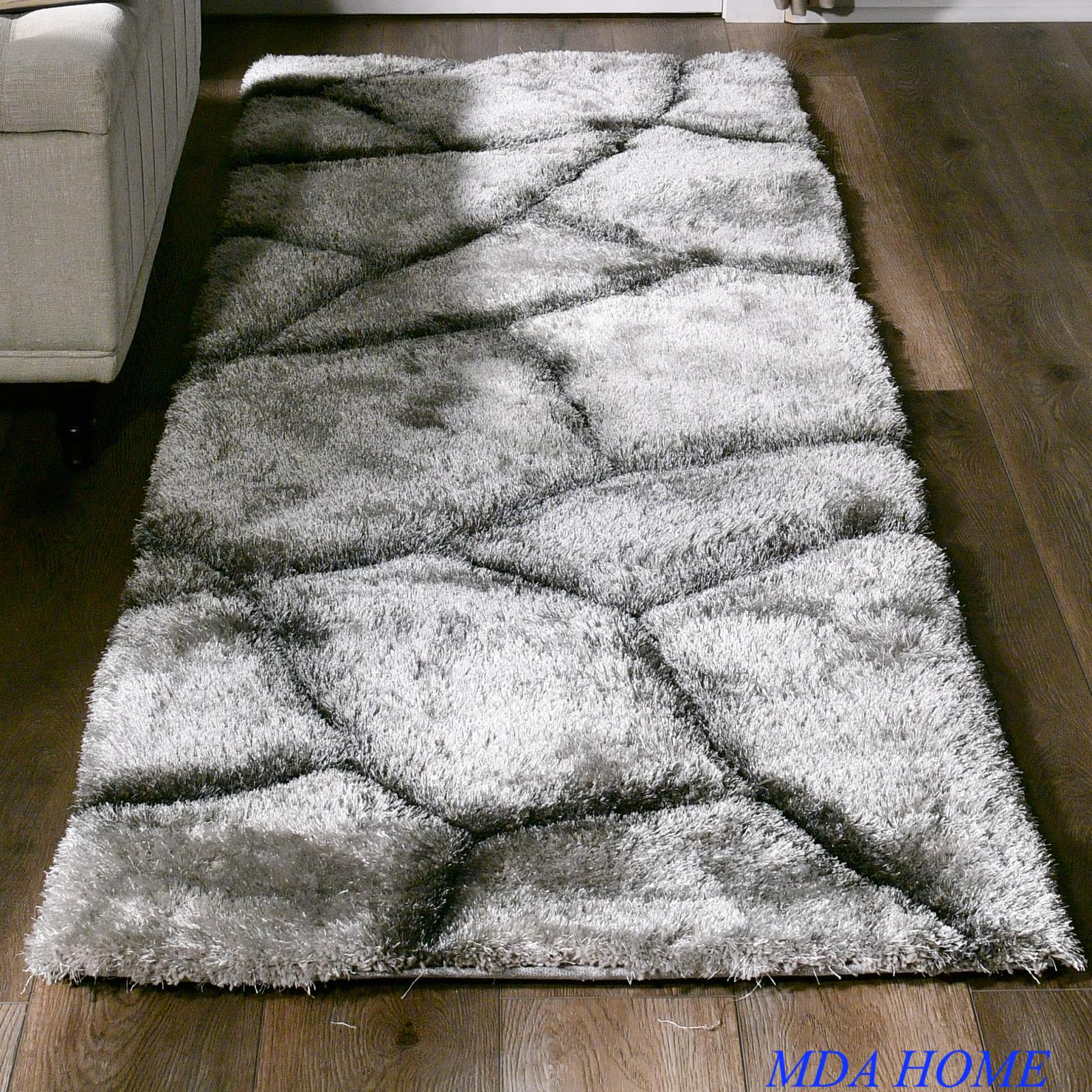 Mateos MS23 Gray Shag Rug — view 8