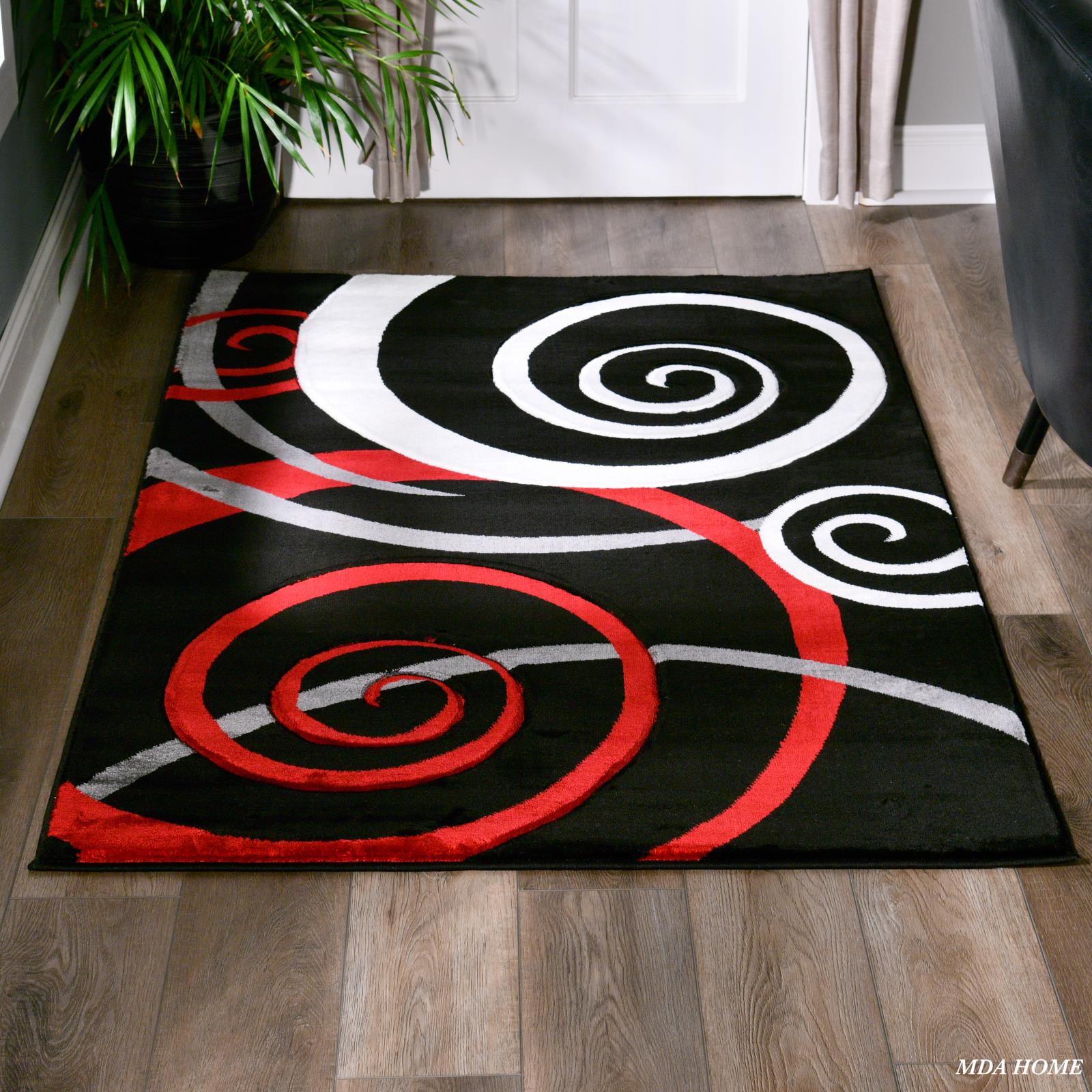 Orelsi OR02 Black Area Rug — view 7