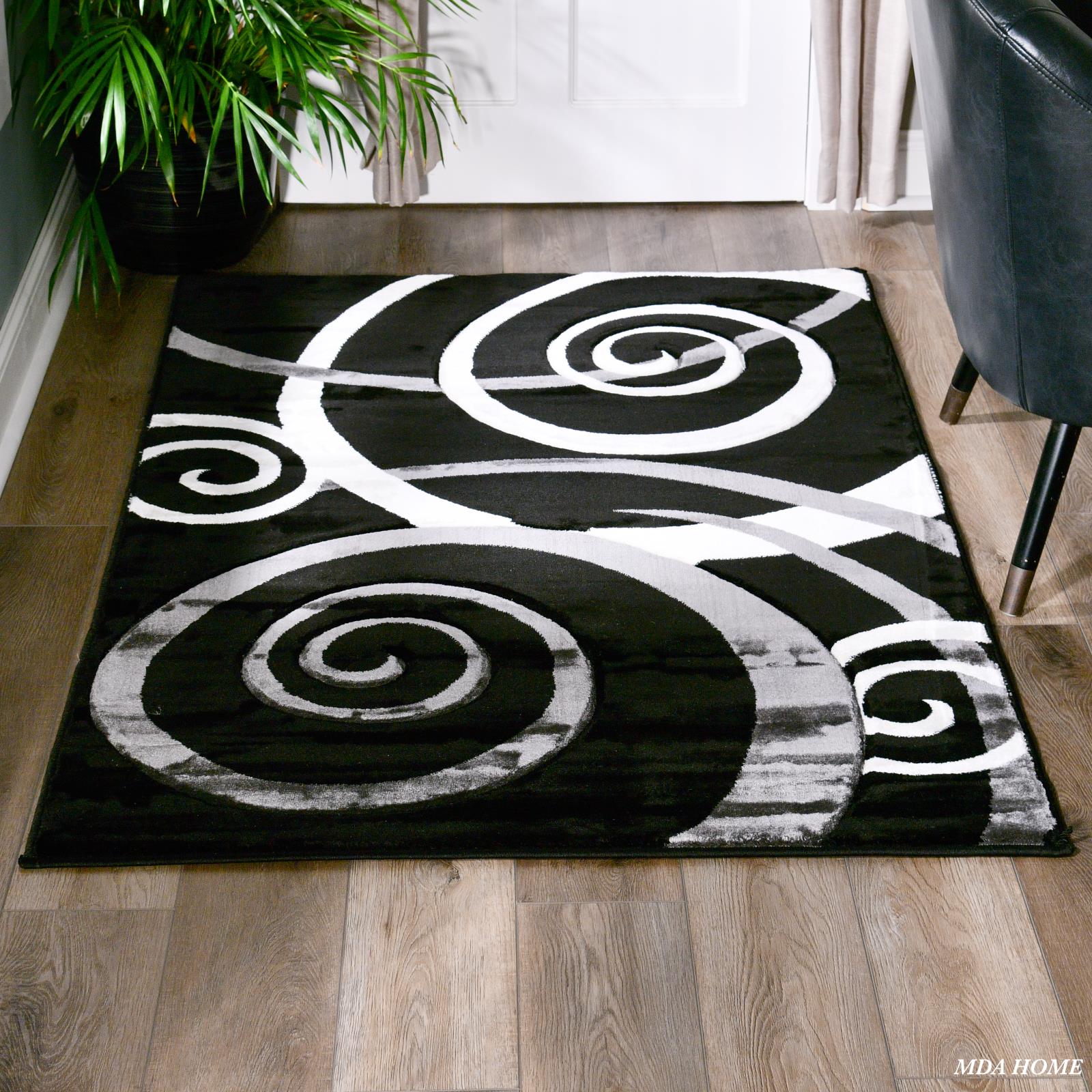 Orelsi OR03 Black Area Rug — view 6