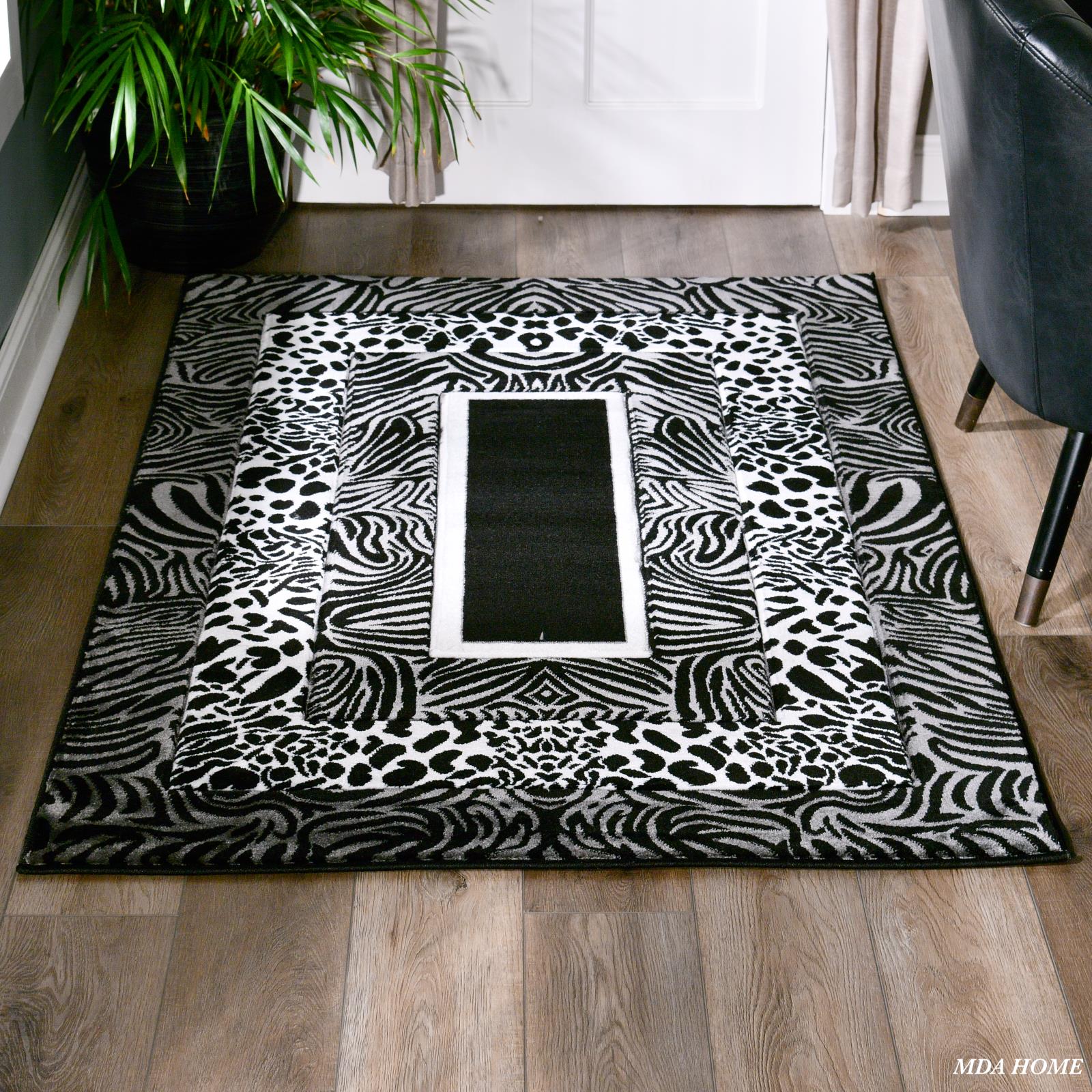 Orelsi OR04 Black Area Rug — view 8