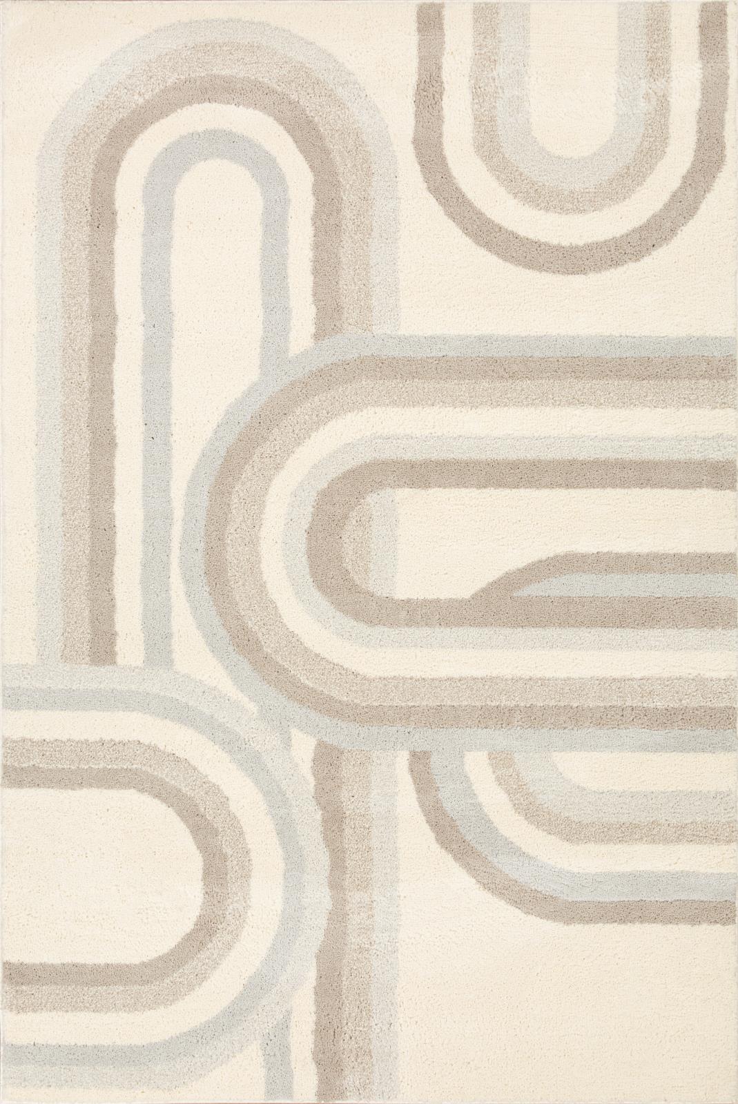 Tike TI03 Cream Area Rug — view 2