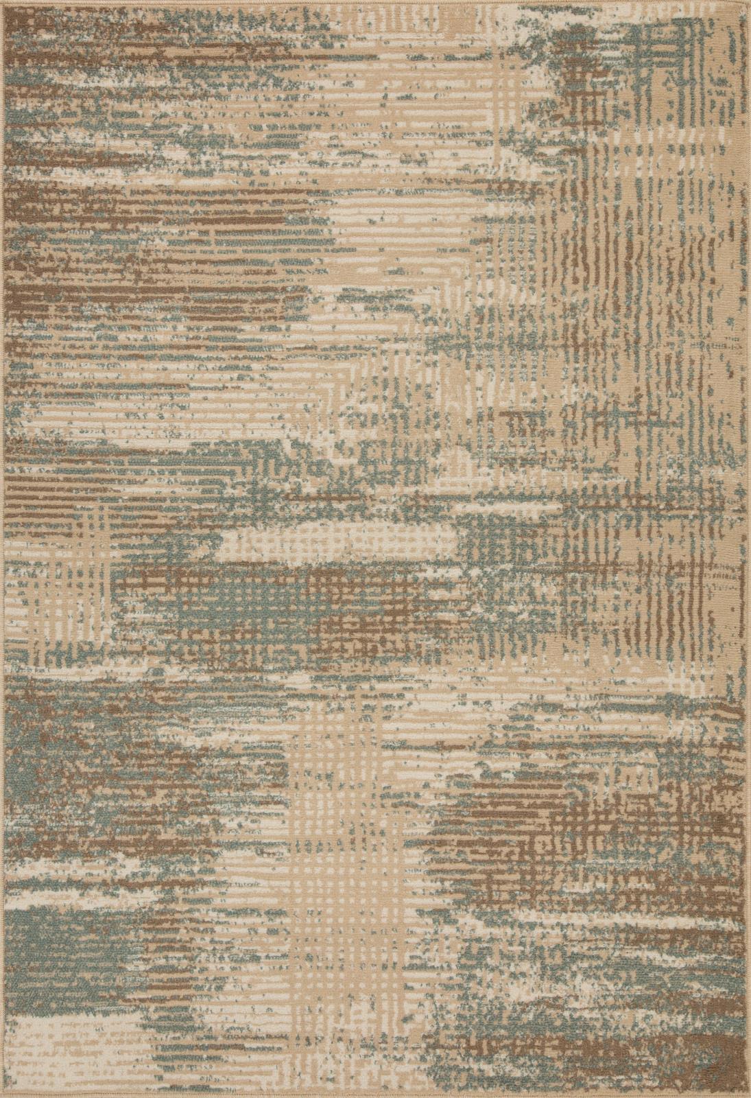 Kriselia KA11 Teal Area Rug — view 2