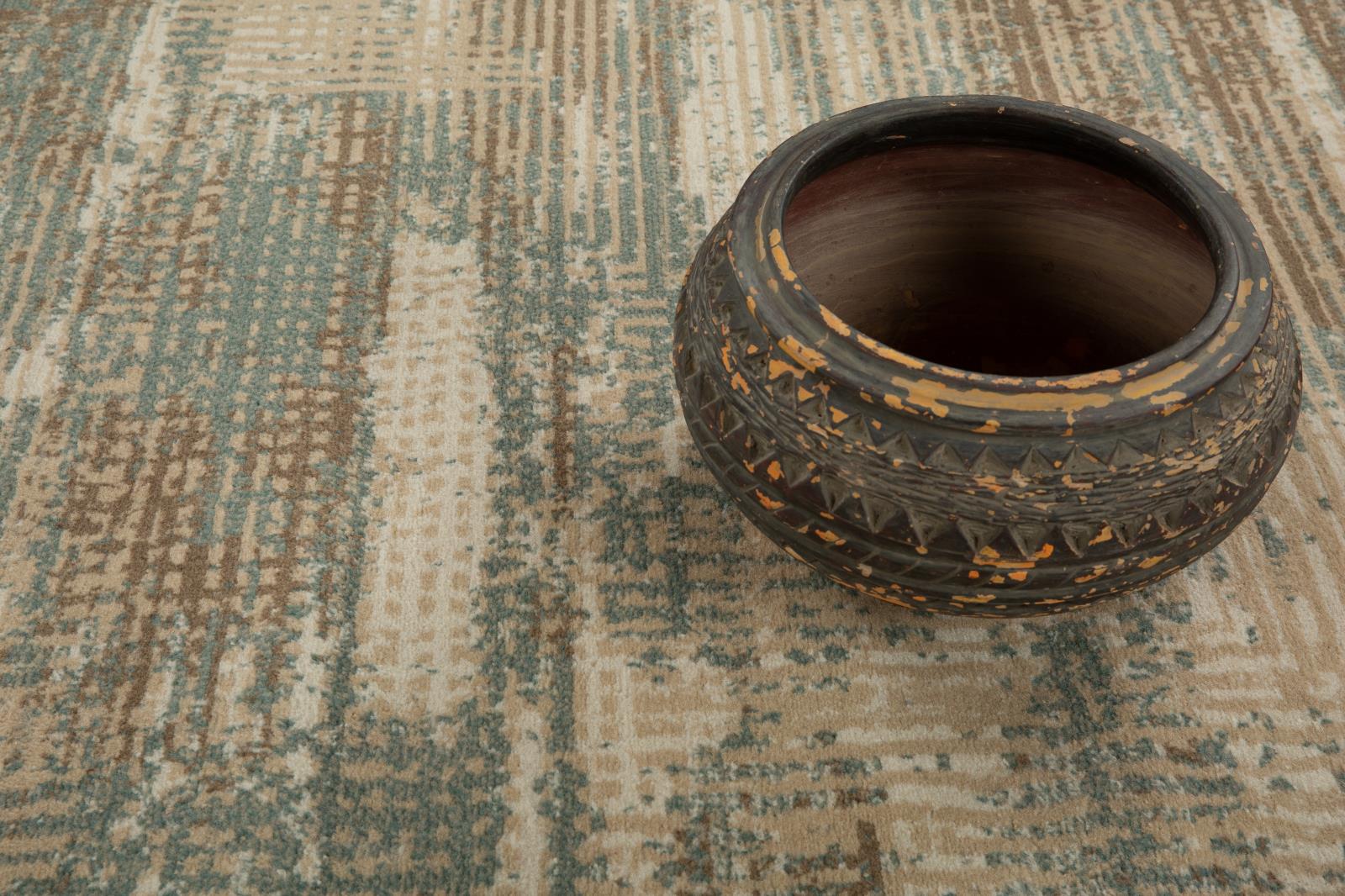 Kriselia KA11 Teal Area Rug — view 3