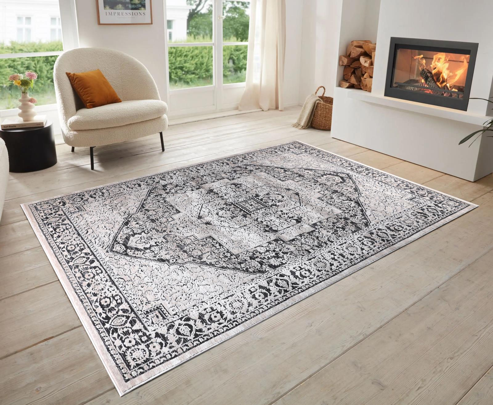 Ray RA01 Cream Area Rug — view 3