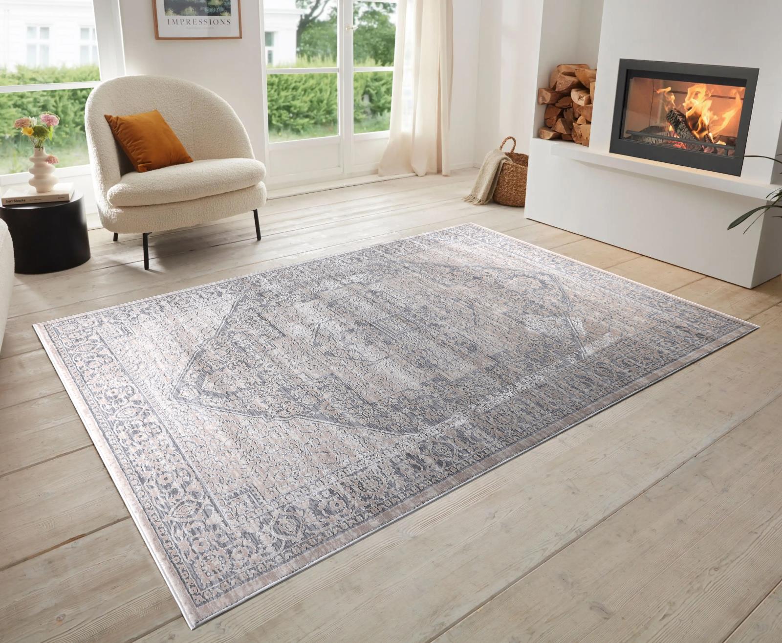 Ray RA02 Cream Area Rug — view 2