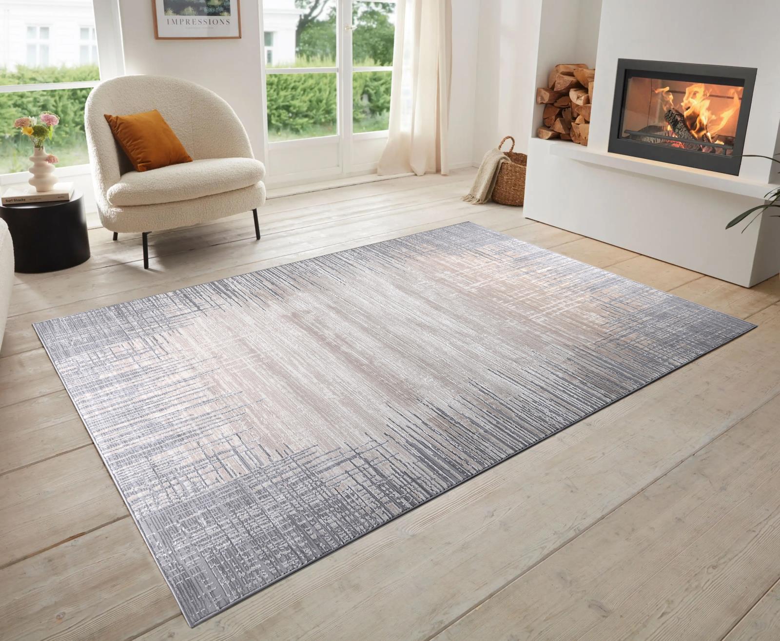 Ray RA03 Cream Area Rug — view 3