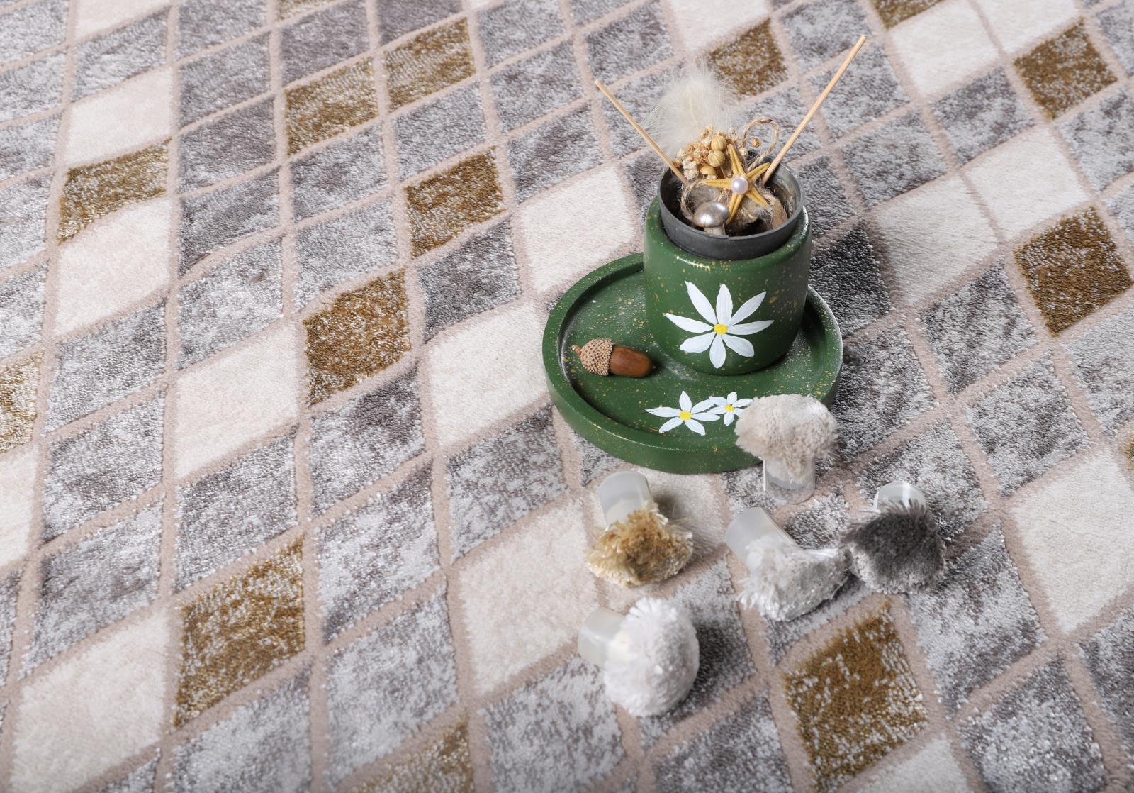 Viana VIA01 Light Gray Area Rug — view 3
