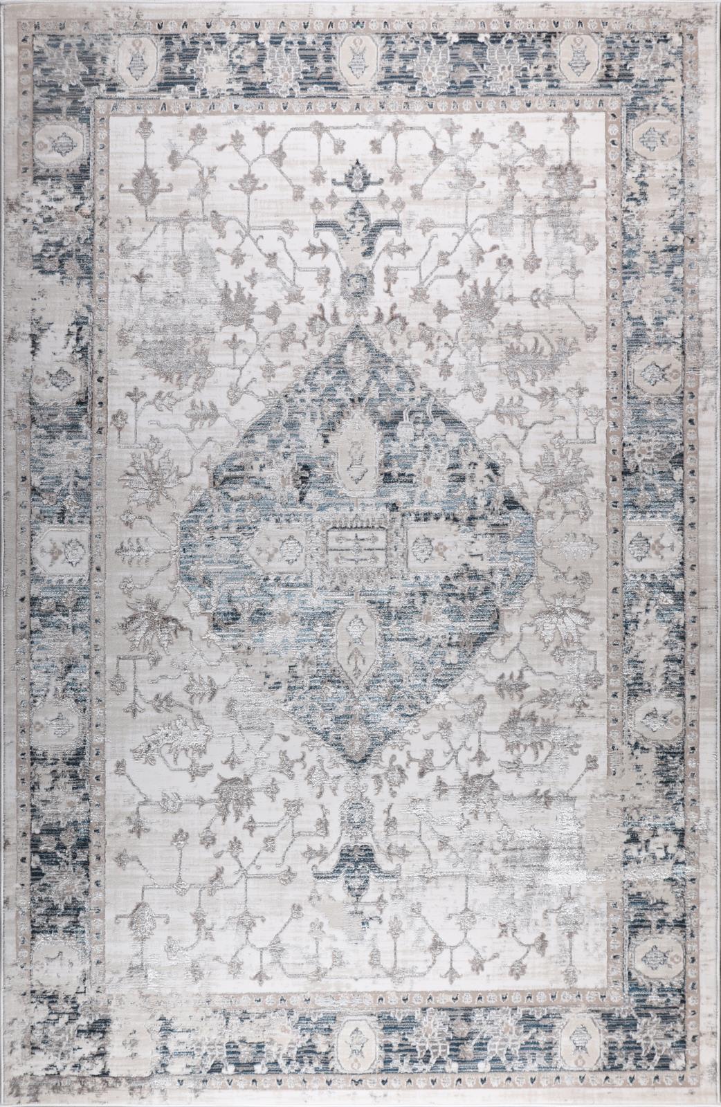 Viana VIA03 Ivory Area Rug