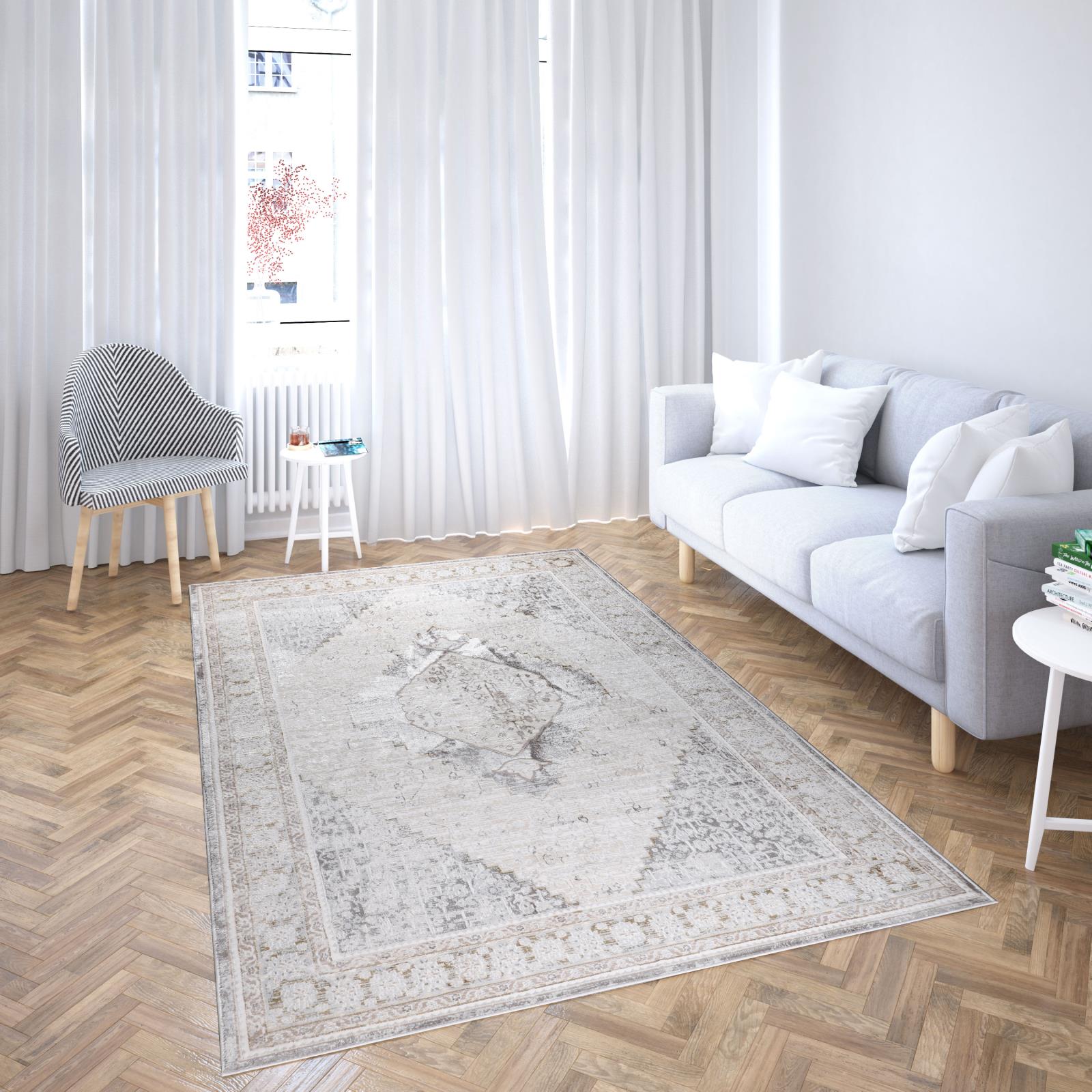Viana VIA04 Cream Area Rug — view 2