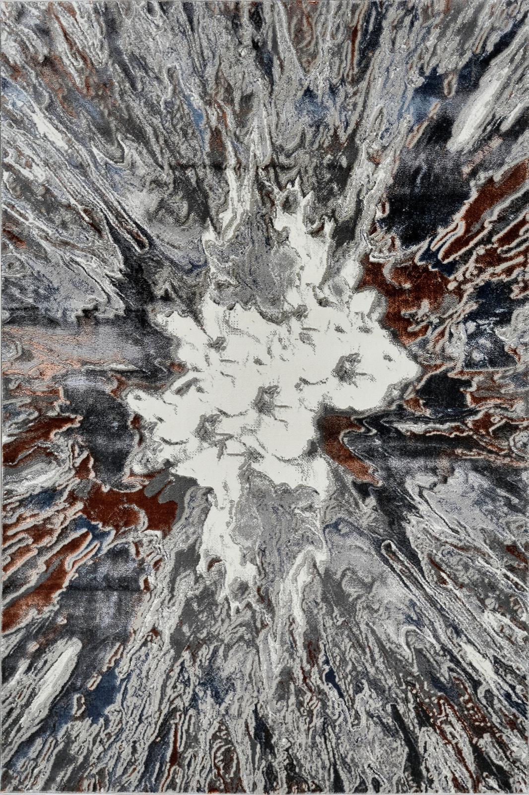 Inspire IR01 Gray Area Rug