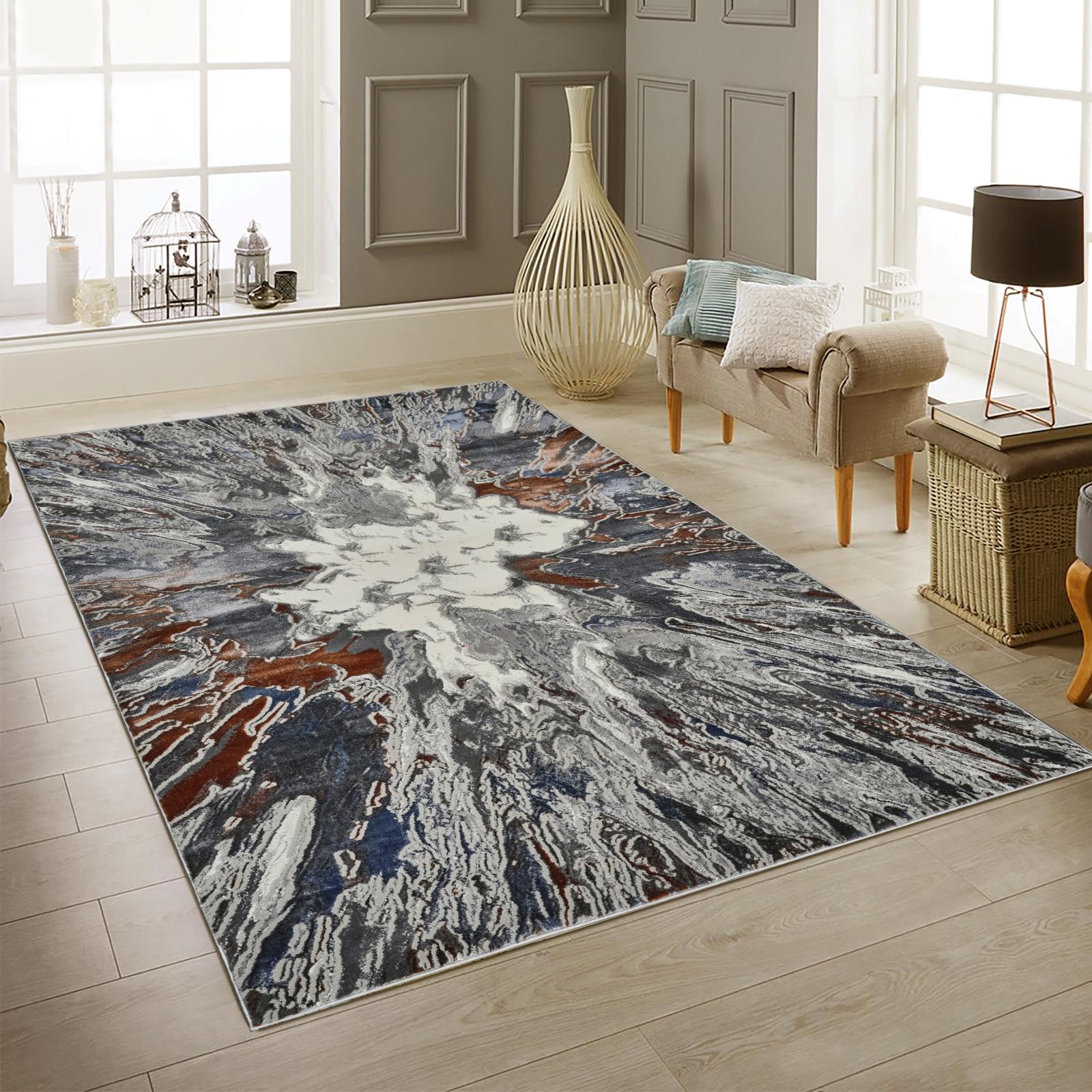Inspire IR01 Gray Area Rug — view 3