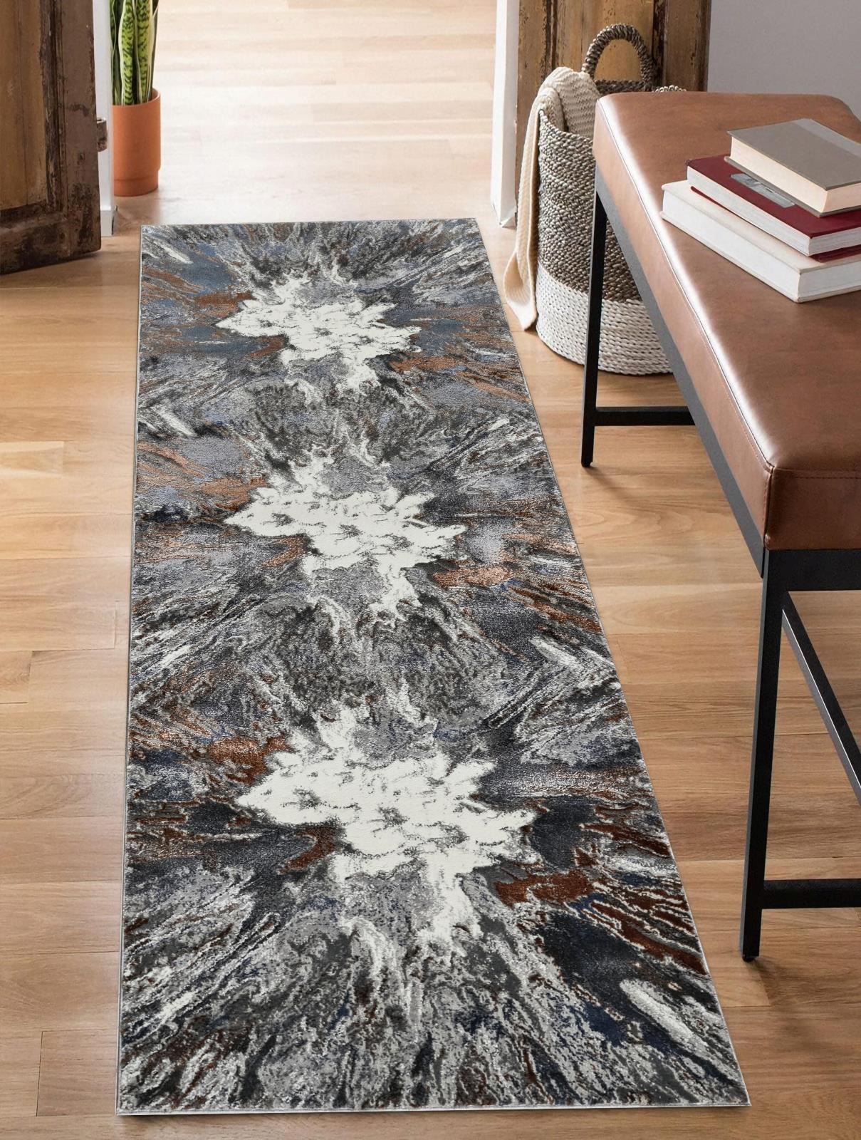 Inspire IR01 Gray Area Rug — view 7