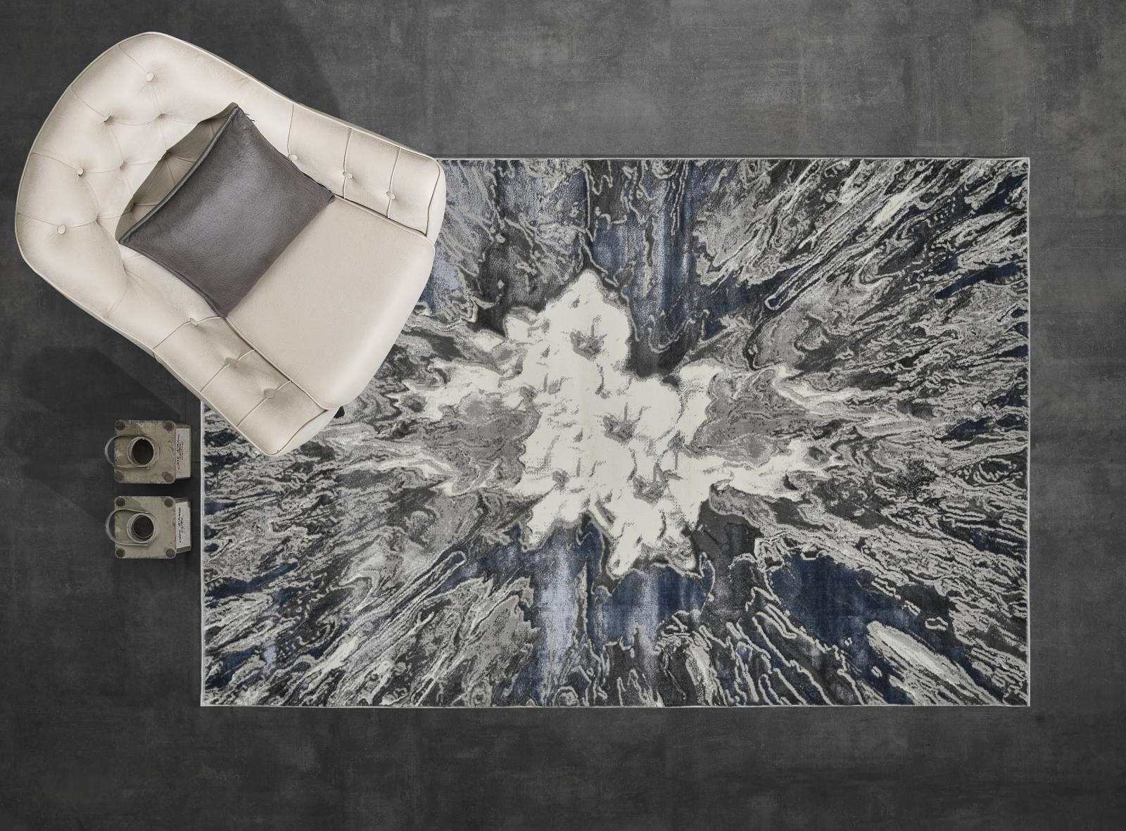 Inspire IR02 Gray Area Rug — view 2