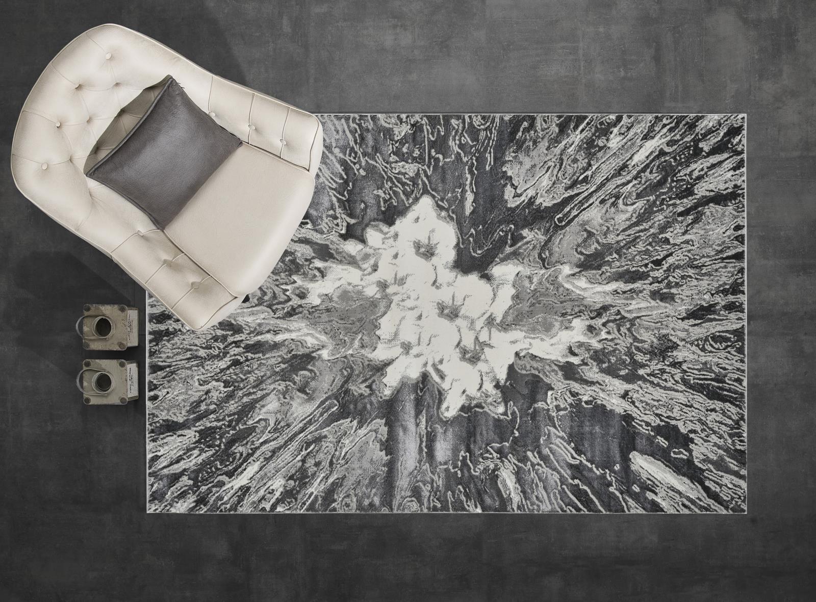 Inspire IR03 Gray Area Rug — view 2