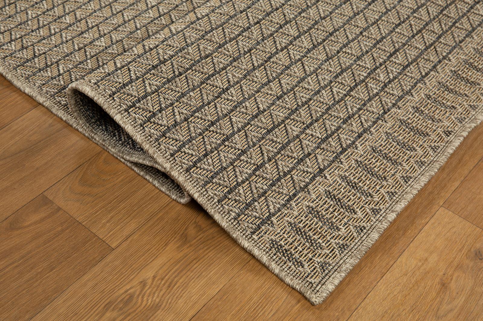 San Pedro SP02 Natural Tan Indoor/Outdoor Rug — view 5