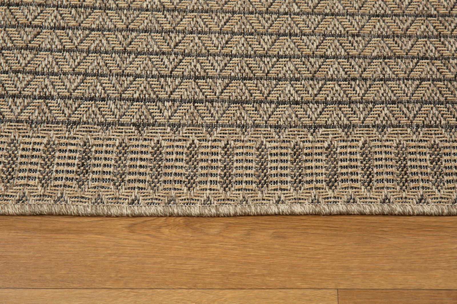 San Pedro SP02 Natural Tan Indoor/Outdoor Rug — view 9