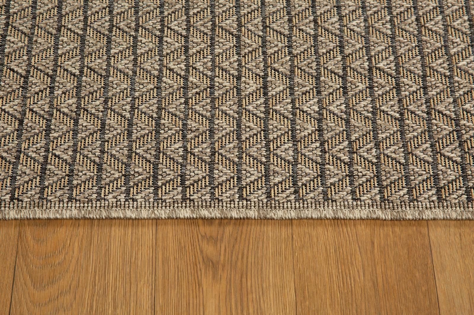 San Pedro SP02 Natural Tan Indoor/Outdoor Rug — view 4