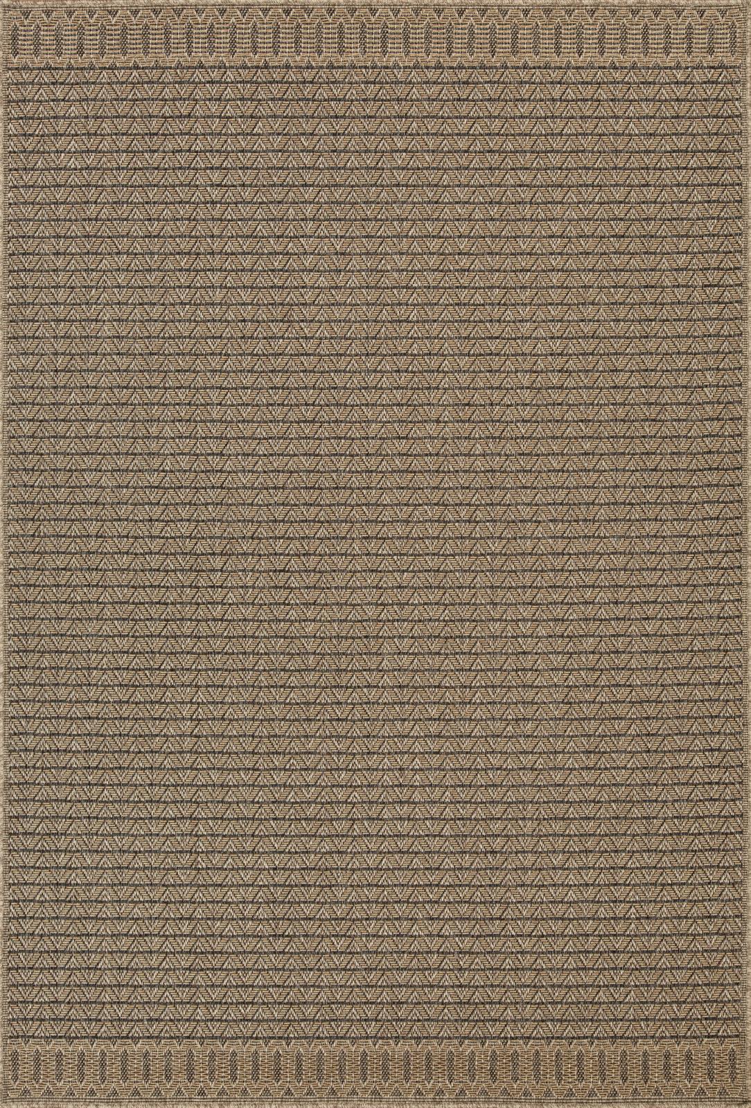 San Pedro SP02 Natural Tan Indoor/Outdoor Rug — view 2